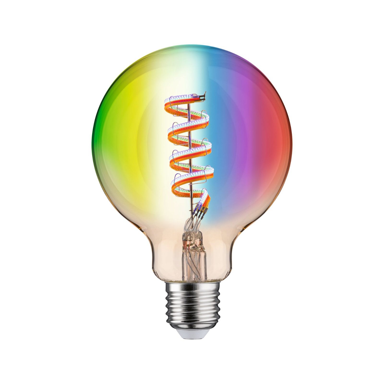 Paulmann LED-Leuchtmittel »Smart Filament G95 470lm 2200K-6500K gold 230V«, 1 St., Tageslichtweiß