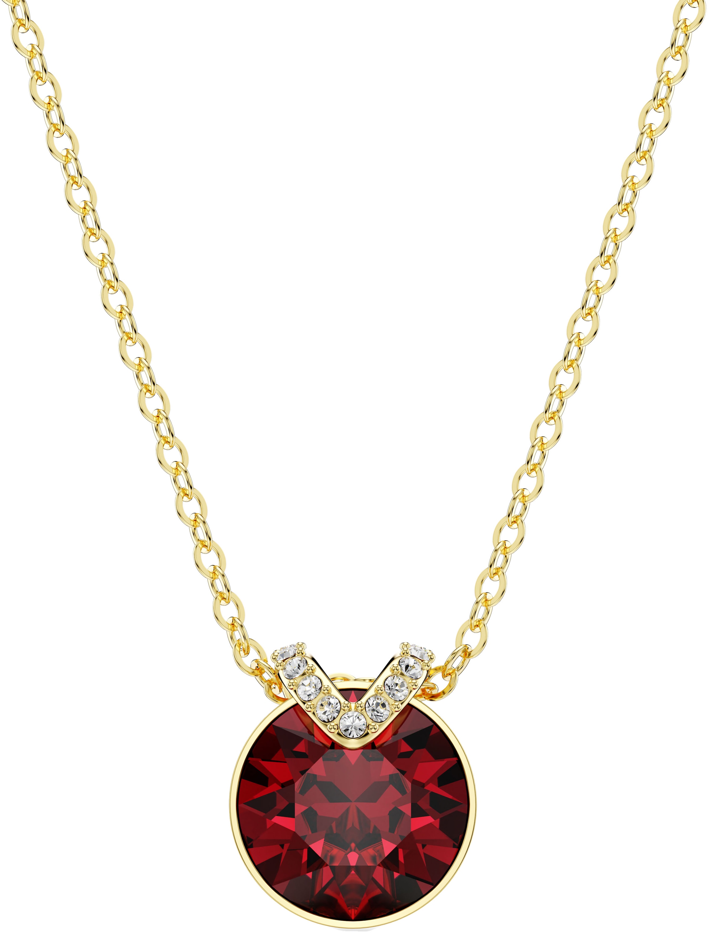 Swarovski Kette mit Anhänger »Halskette Bella V, 5662088 5662091 5724285 5724286 5724287 5724289«, mit Swarovski® Kristall