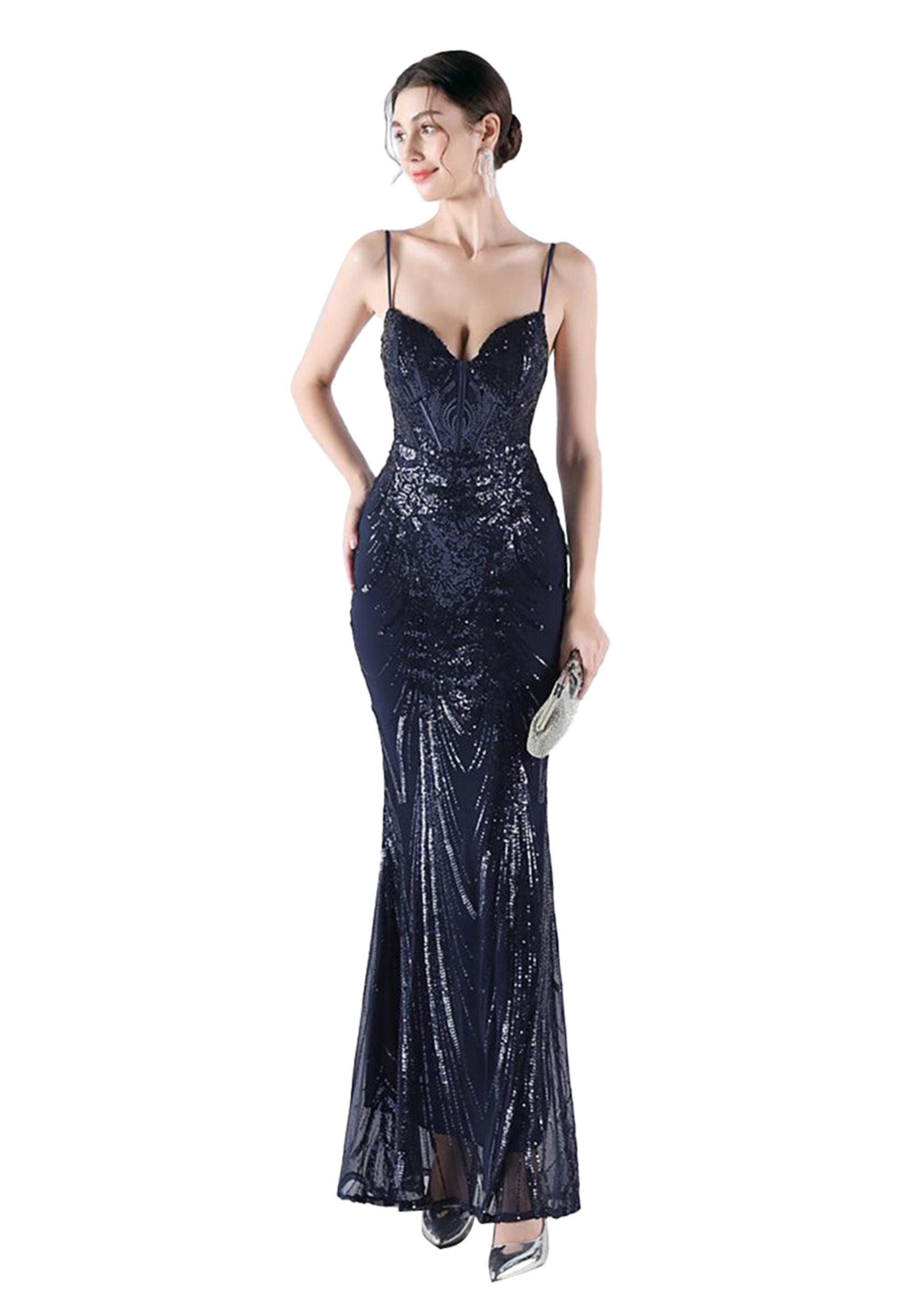 Moda Minx Jerseykleid "Gabrielle", mit funkelndem Paillettenbesatz günstig online kaufen