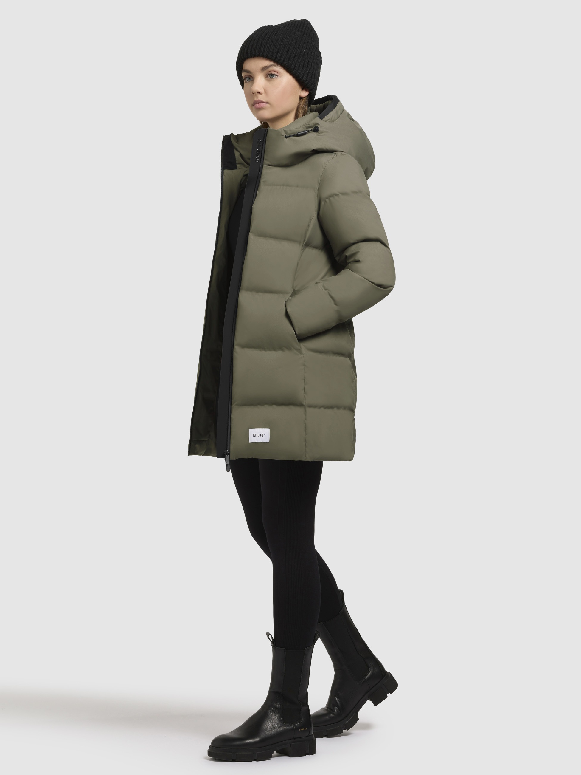 khujo Steppjacke »TANARE3« mit Kapuze