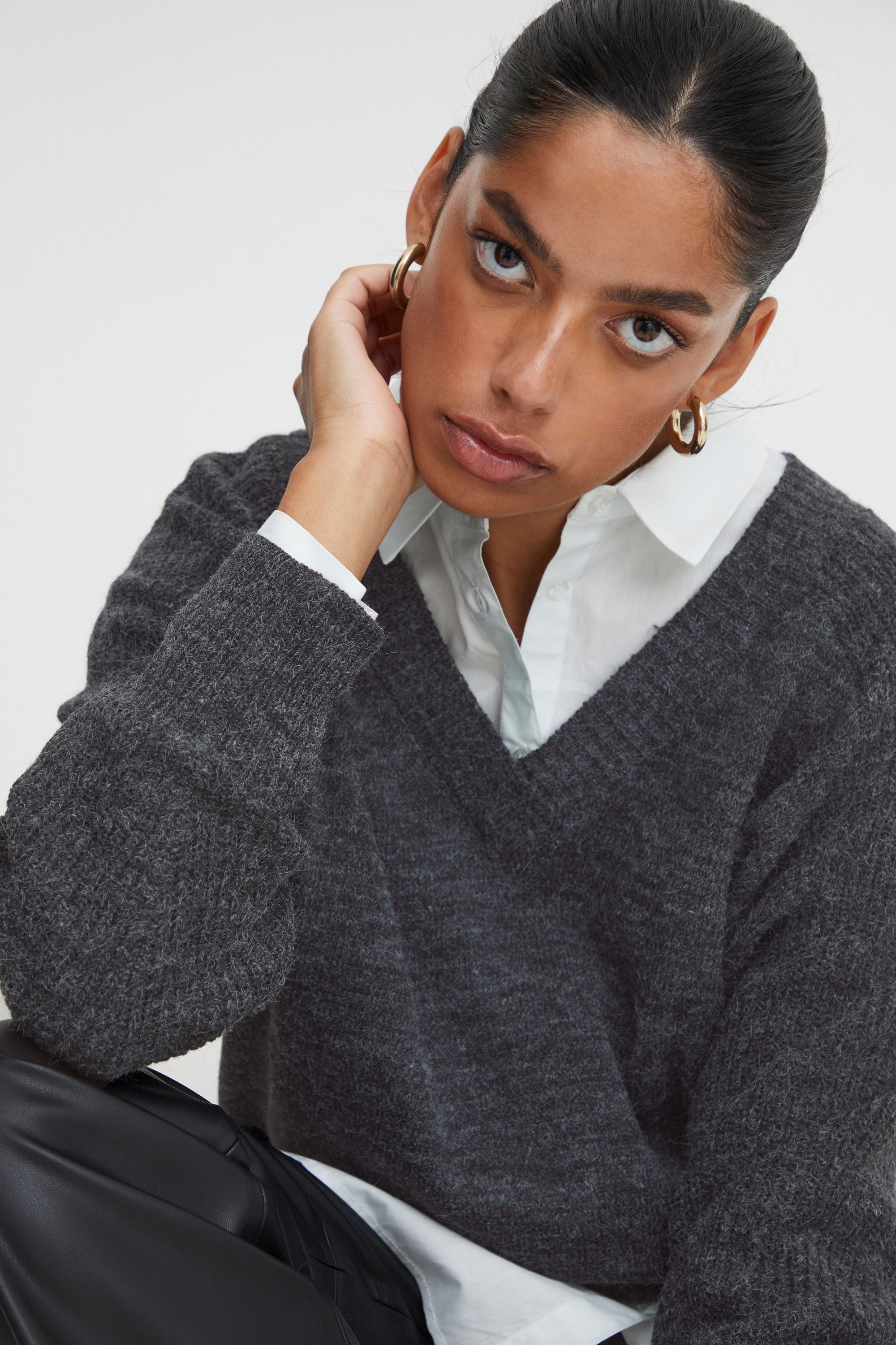 Ichi Strickpullover »Strickpullover IHNovo«