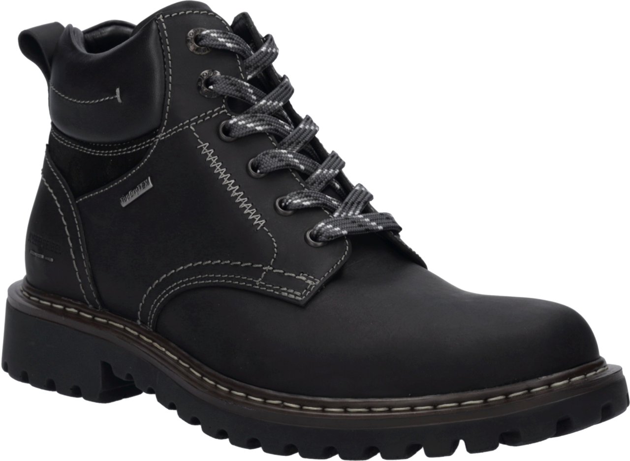 Josef Seibel Schnürboots "Chance 60" Schnürstiefelette im Bergsteiger-Look, Weite G (=weit)