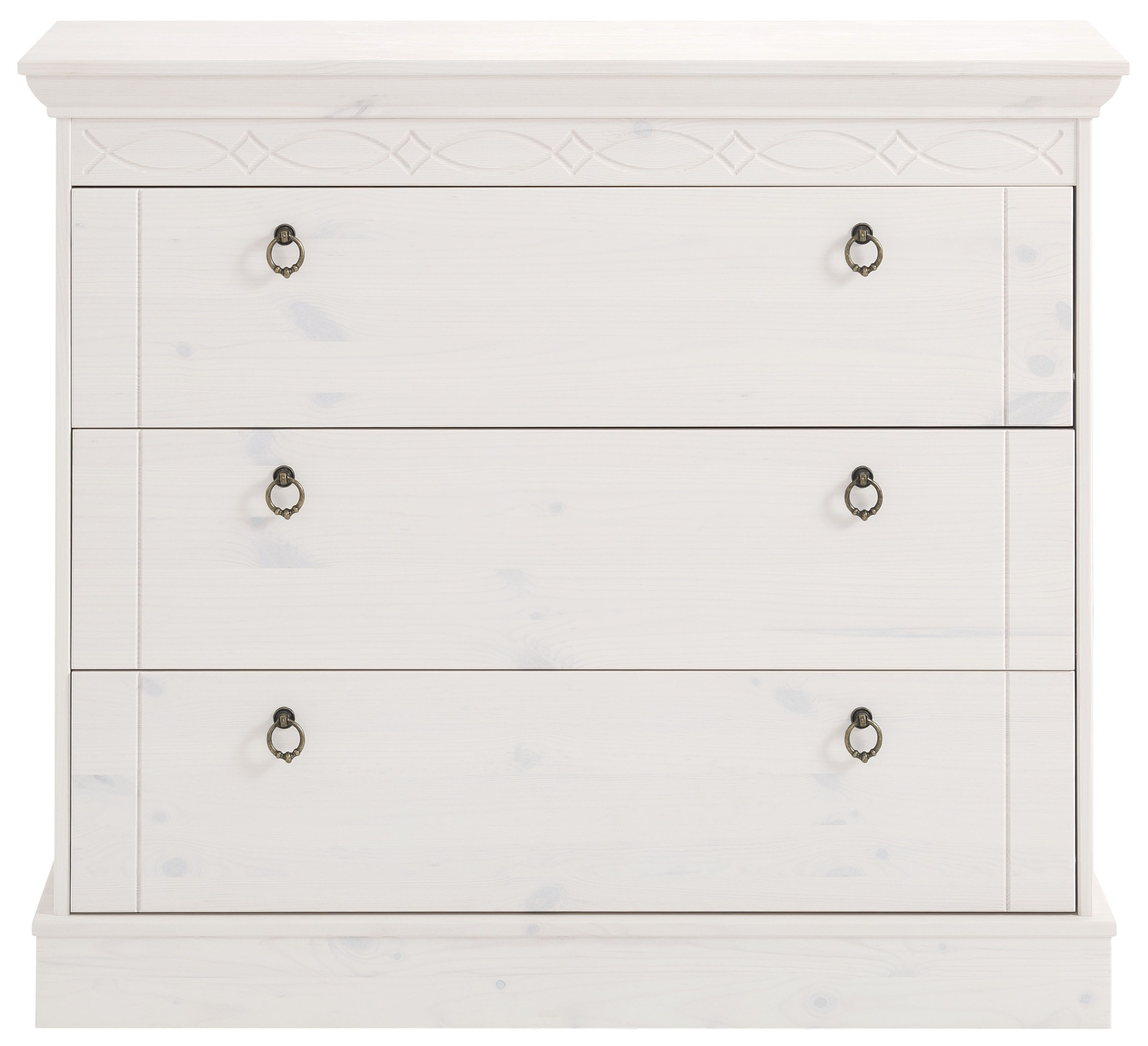 OTTO home Schubkastenkommode "Indra" aus massiver Kiefer, mit 3 Schubladen, günstig online kaufen