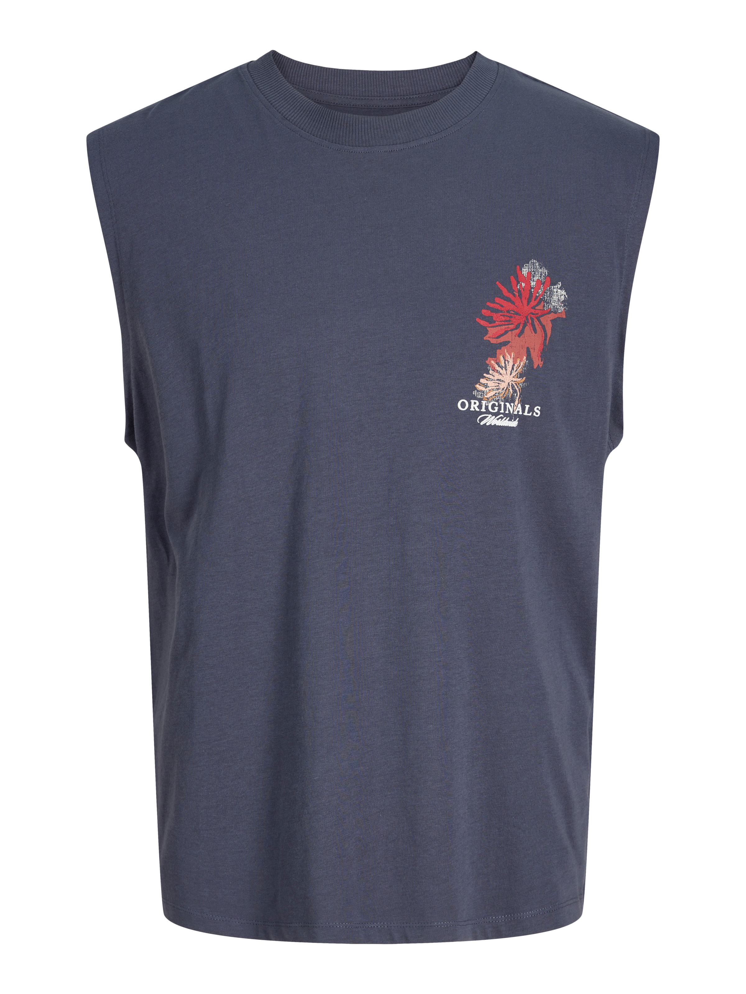 Jack & Jones Muskelshirt "JORMONTAUK GRAPHIC SL TEE CREW NECK" günstig online kaufen