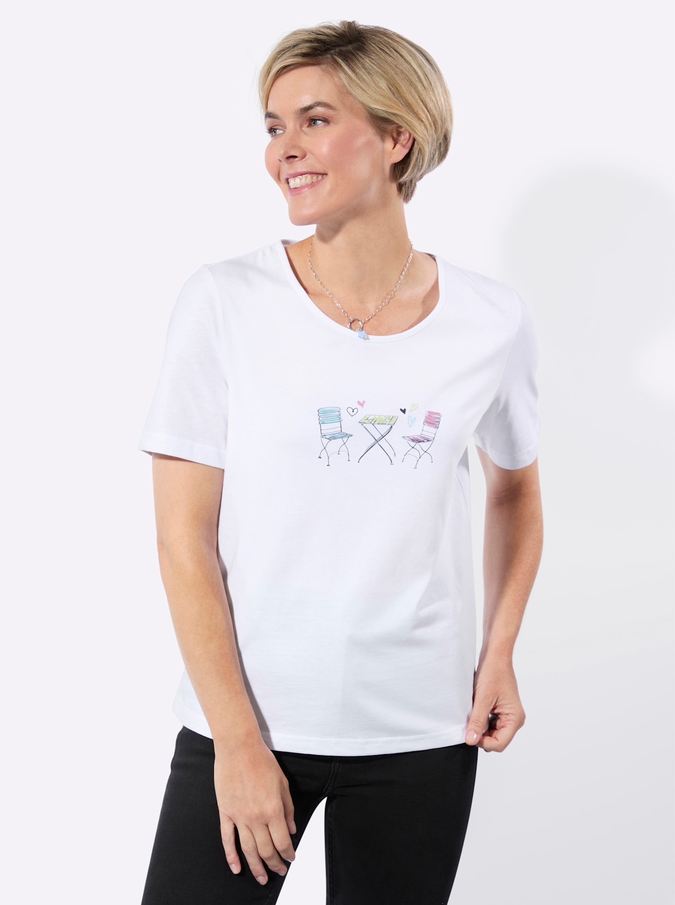 Classic Basics Rundhalsshirt "Shirt" 1 tlg. günstig online kaufen