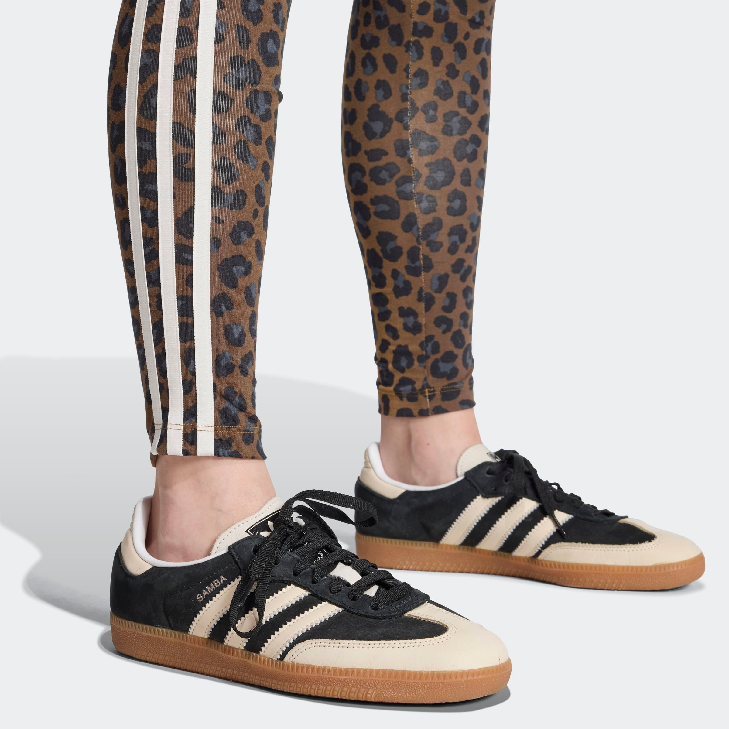 adidas Originals Leggings »LEGGING«, (1 tlg.), 3-Streifen Leo Print Leggings