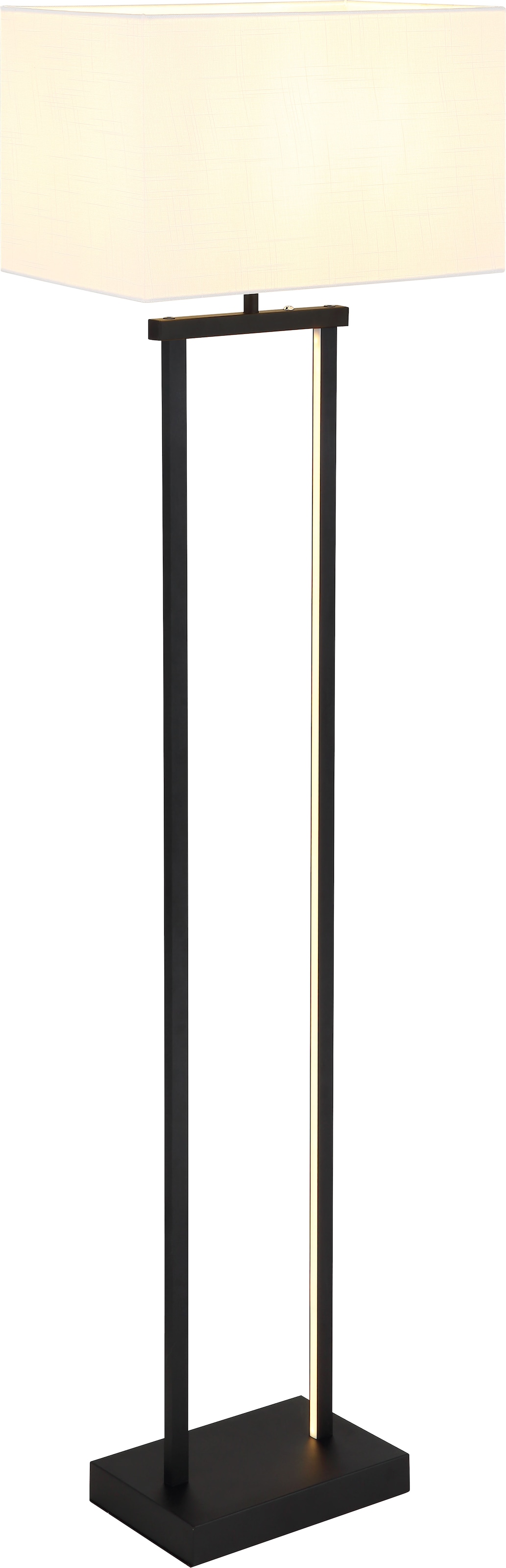 NOWA Stehlampe »SYDNEY« E27 1 Stk. Stehleuchte Metall, LED+E27, dimmbar, modernes Design