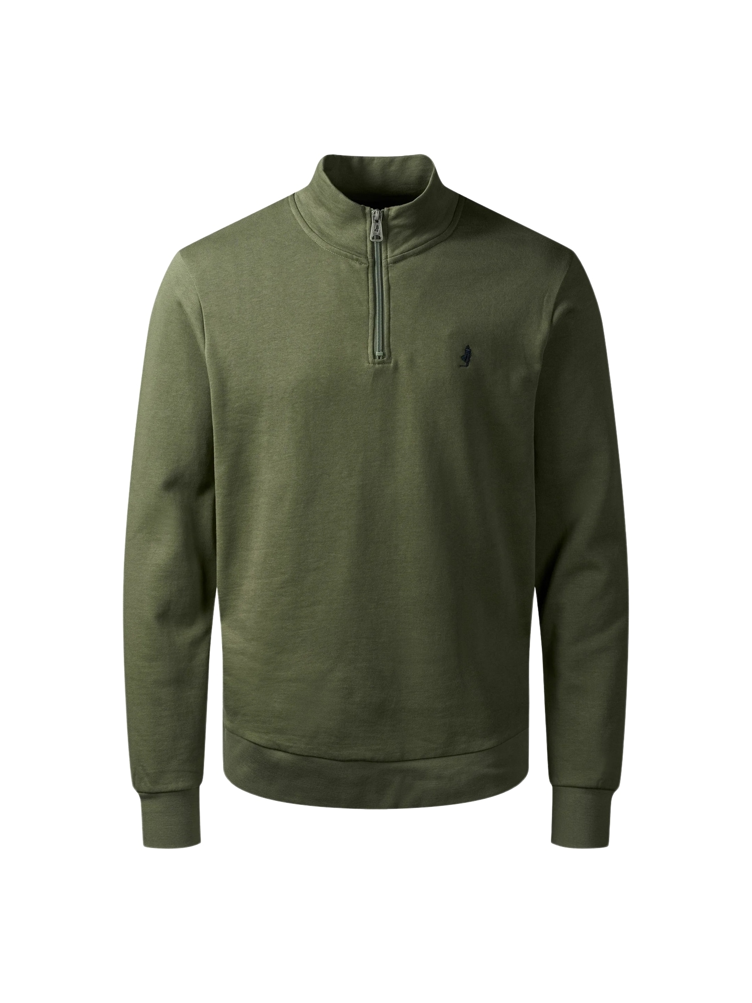 MCS Rundhalspullover "MCS sweatshirt with half-zip MCClement" günstig online kaufen