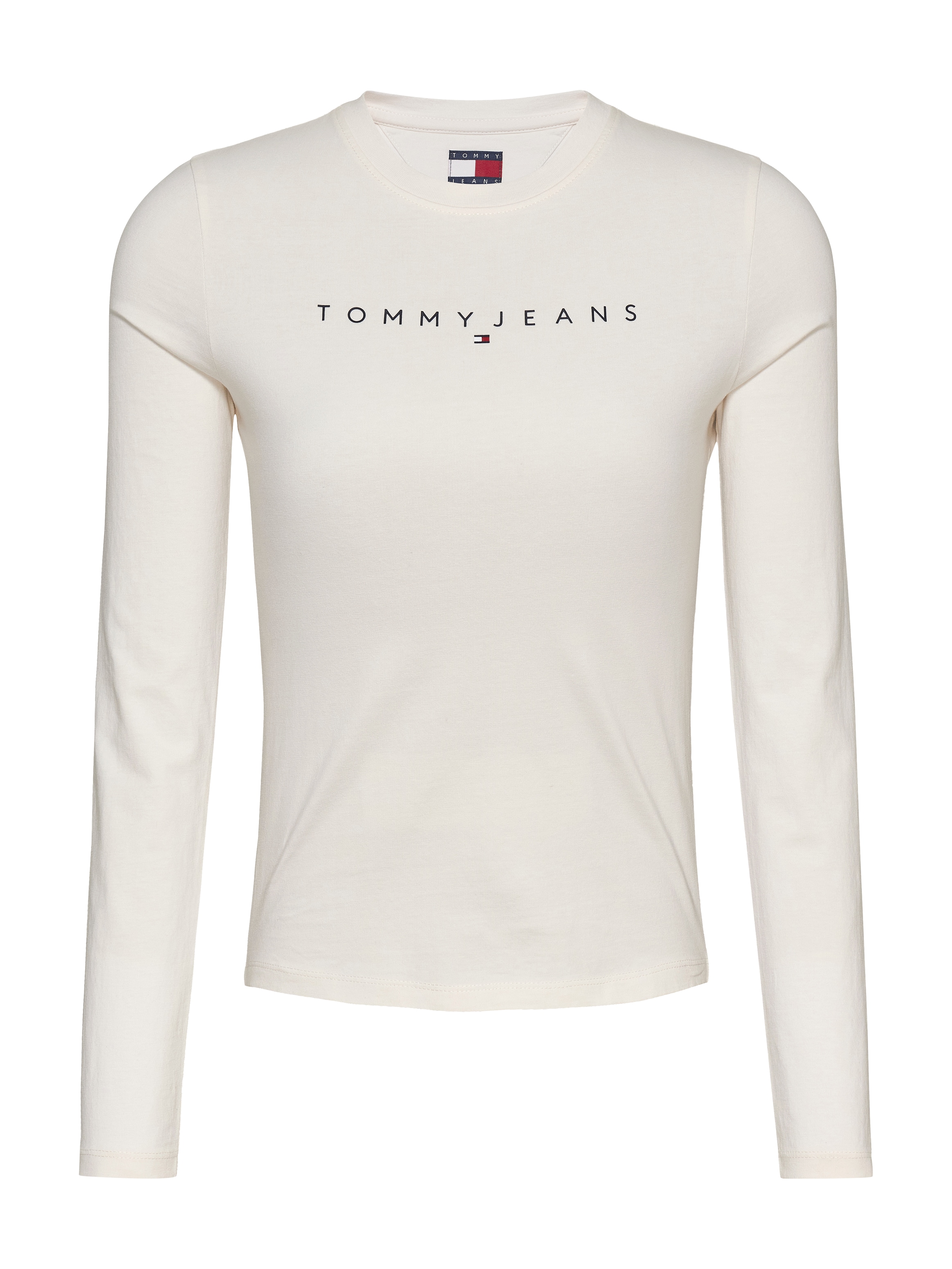 Tommy Jeans Curve Langarmshirt »TJW SLIM LINEAR TEE LS EXT« Große Größen