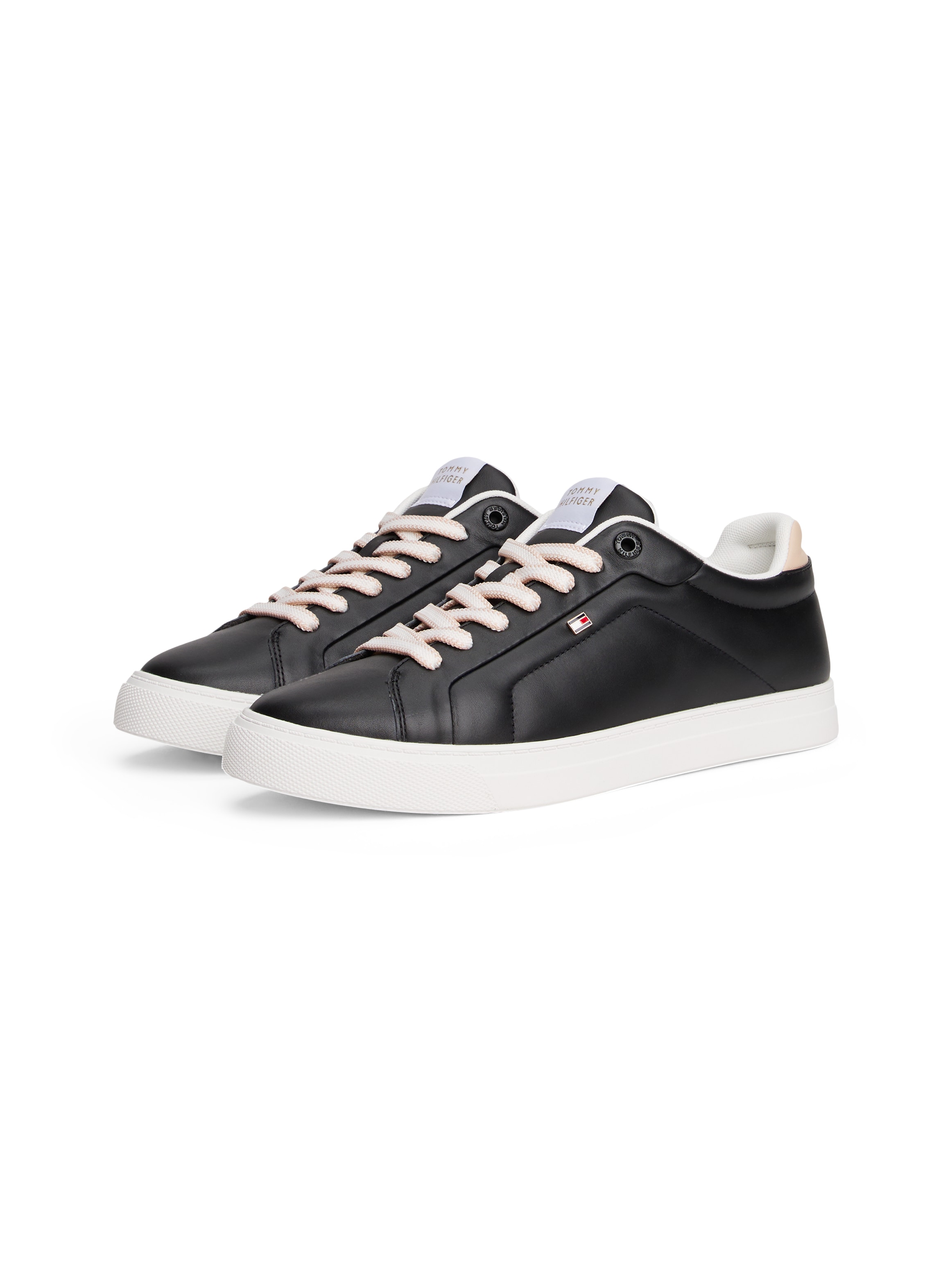 Tommy Hilfiger Plateausneaker "ICON COURT SNEAKER", Freizeitschuh, Halbschu günstig online kaufen