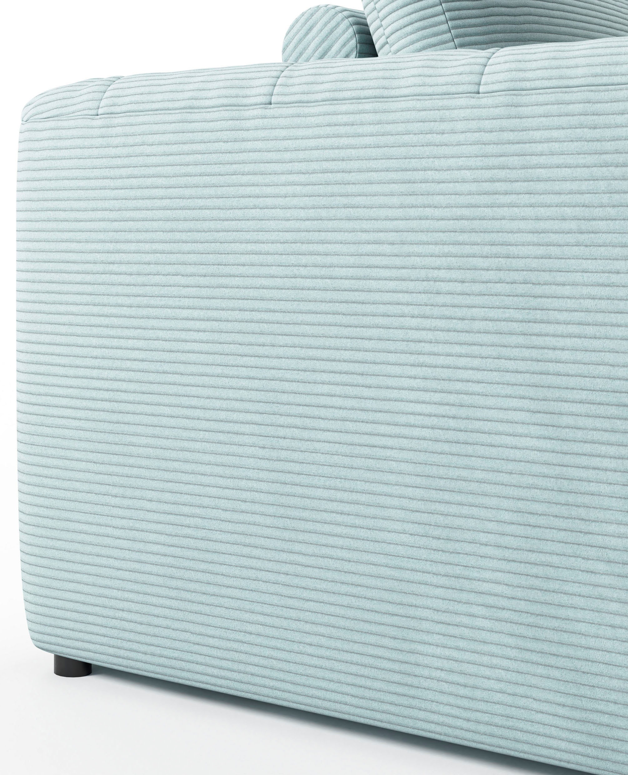 RAUM.ID Chaiselongue »Cushid«, Modul-Sofa, bestehend aus 2-Sitzer und Hocker