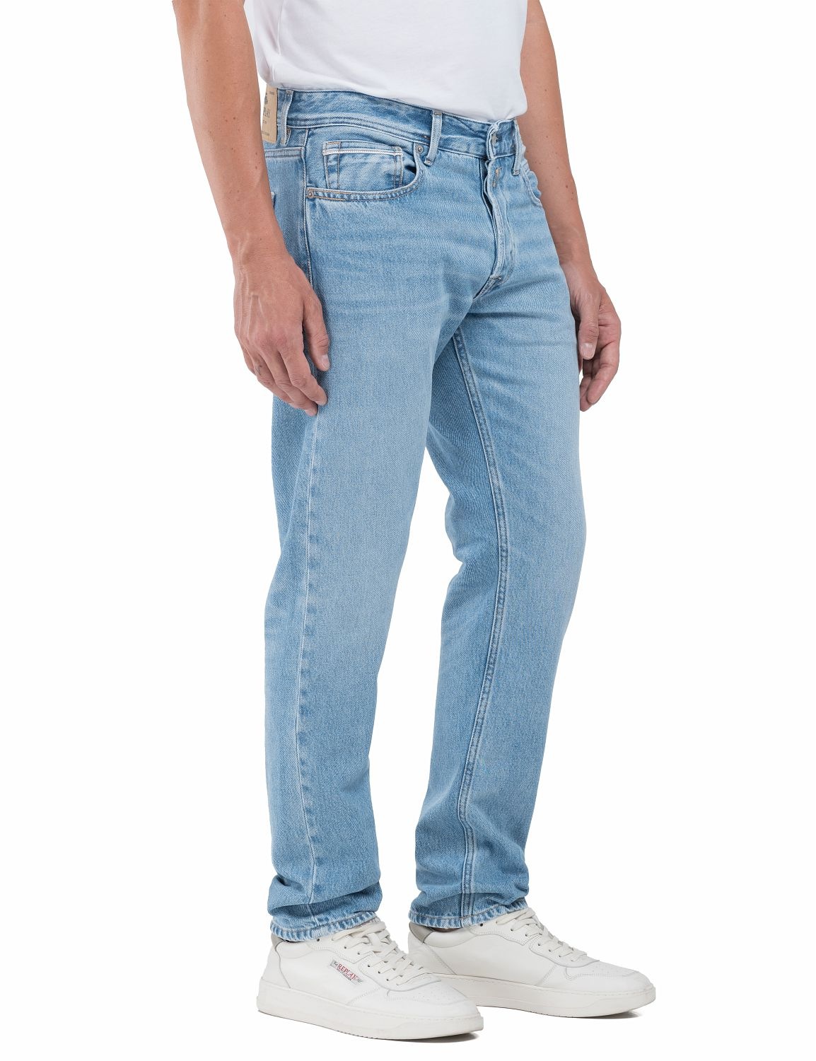 Replay Straight-Jeans "GROVER" in vielen verschiedenen Waschungen, mit Stre günstig online kaufen