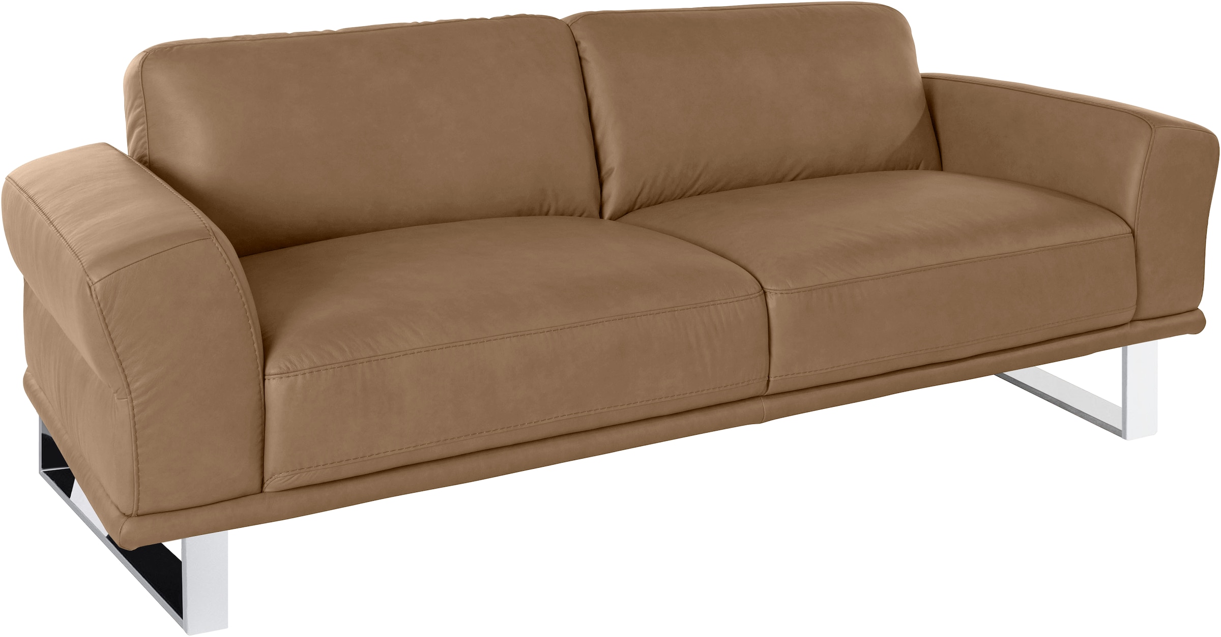 W.SCHILLIG 2,5-Sitzer »montanaa«, mit Metallkufen in Chrom glänzend, Breite 232 cm