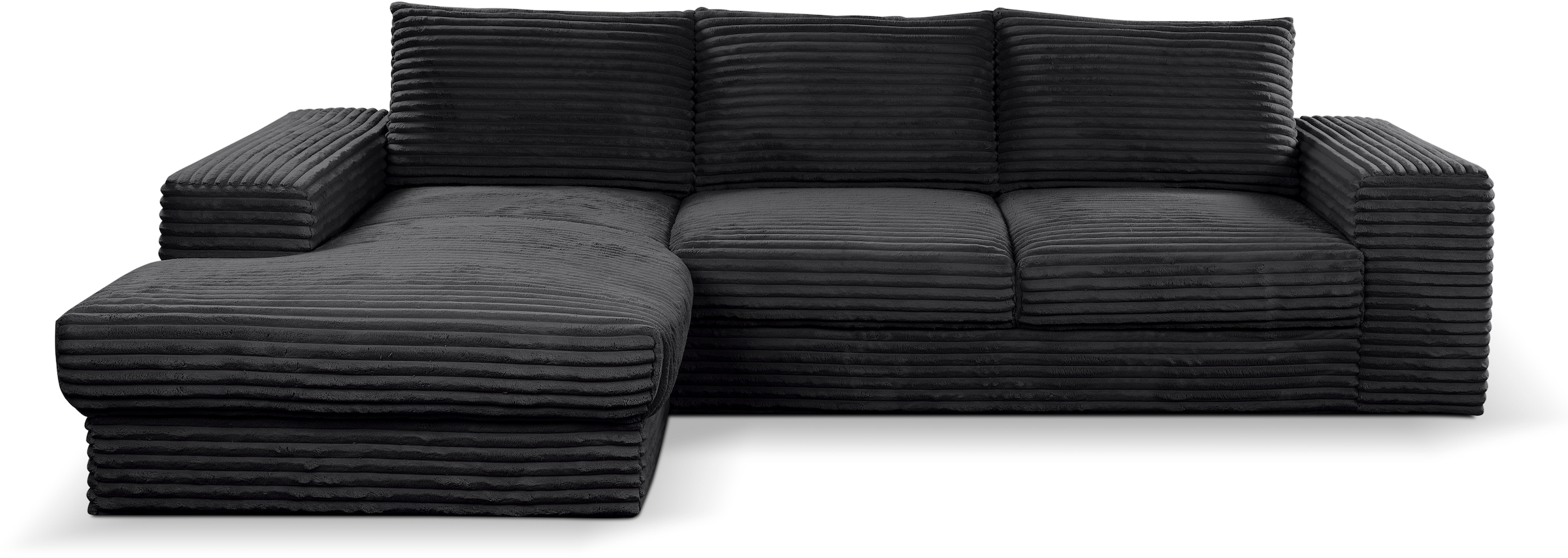 WERK2 Ecksofa »Rozzana«, Design Ecksofa mit hohem Komfort in trendig-weichem  Cord & Breitcord | BAUR