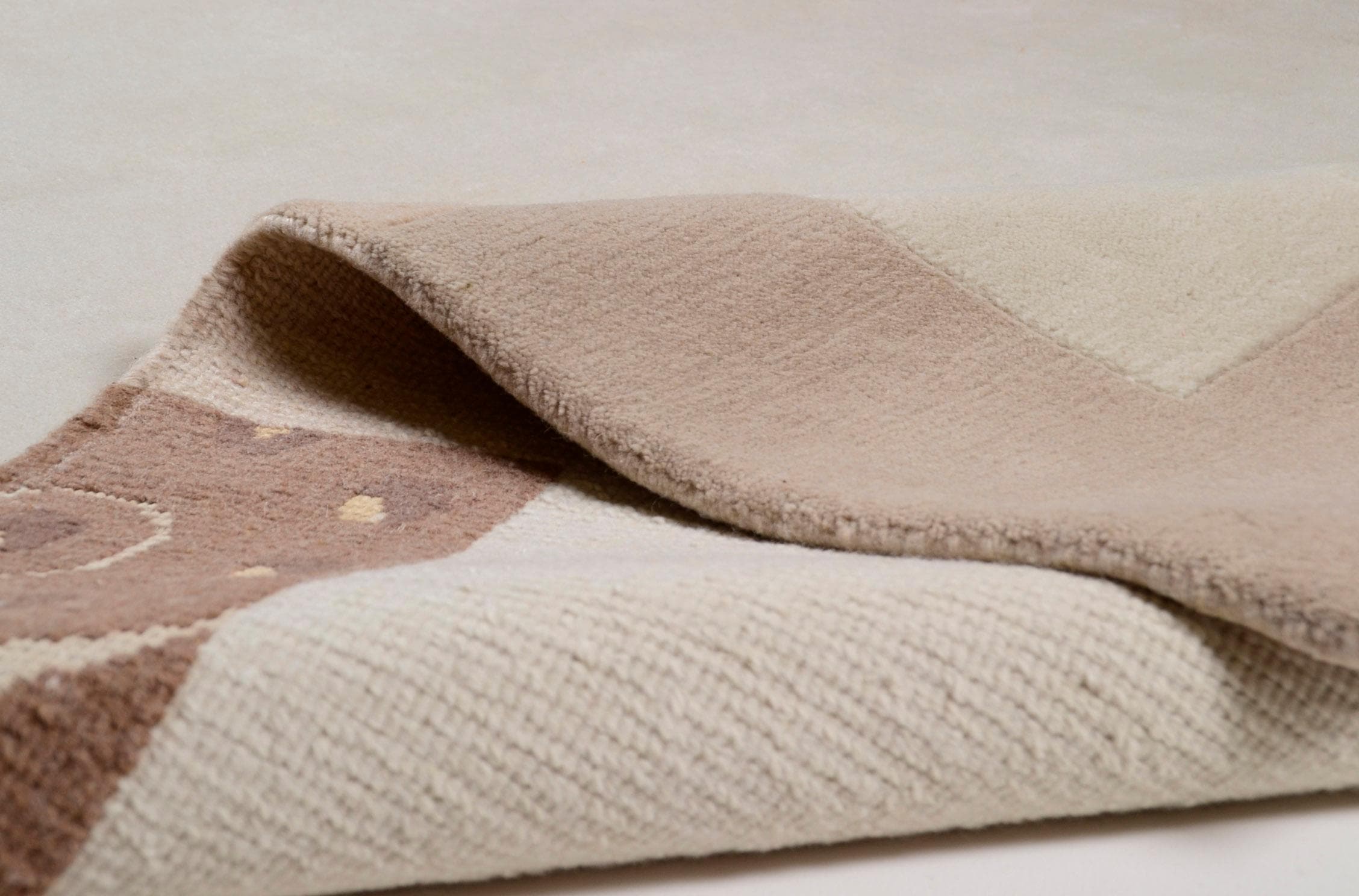 THEKO Teppich »Sierra« rechteckig 14 mm Höhe handgeknüpft, mit Bordüre, ideal im Wohnzimmer & Schlafzimmer