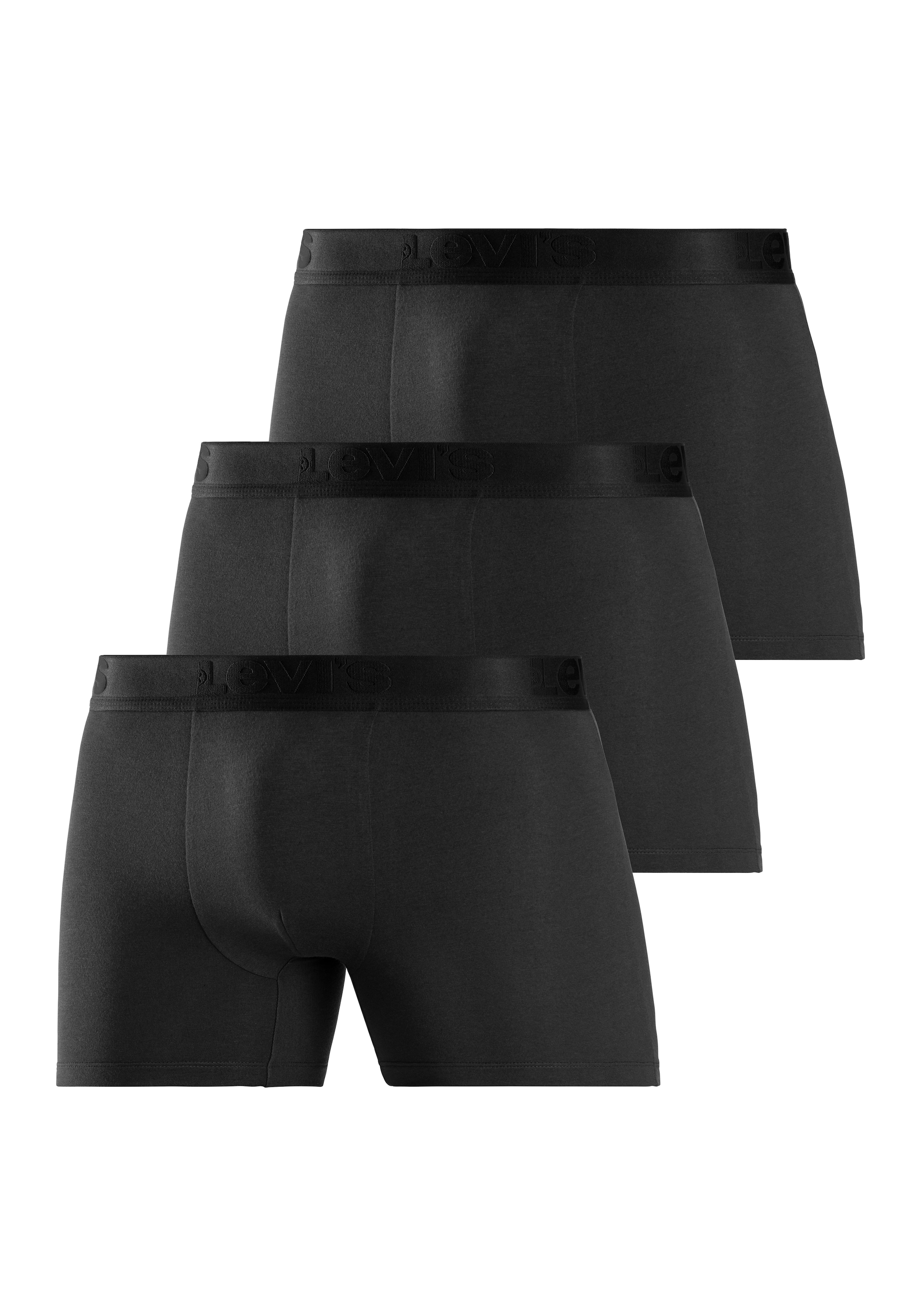 Levi's® Boxer, (Packung, 3er-Pack), mit Logo Webbund