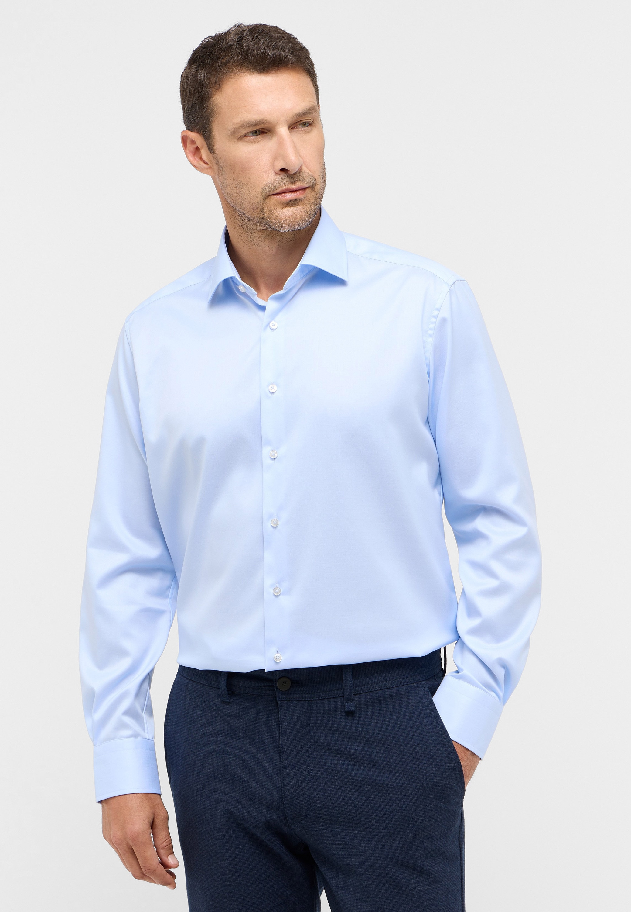 Eterna Langarmhemd "COMFORT FIT", NON IRON (bügelfrei) günstig online kaufen