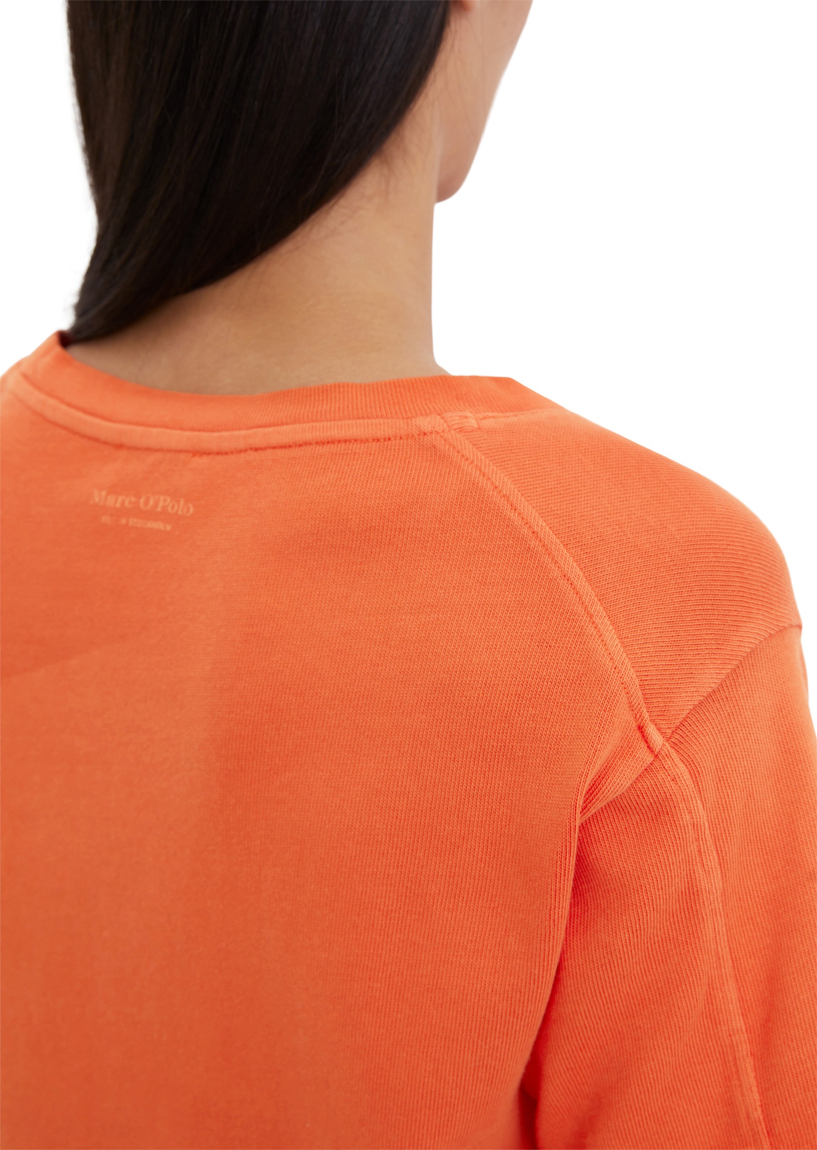 Marc O'Polo T-Shirt »mit aufgesetzter Satin-Tasche«