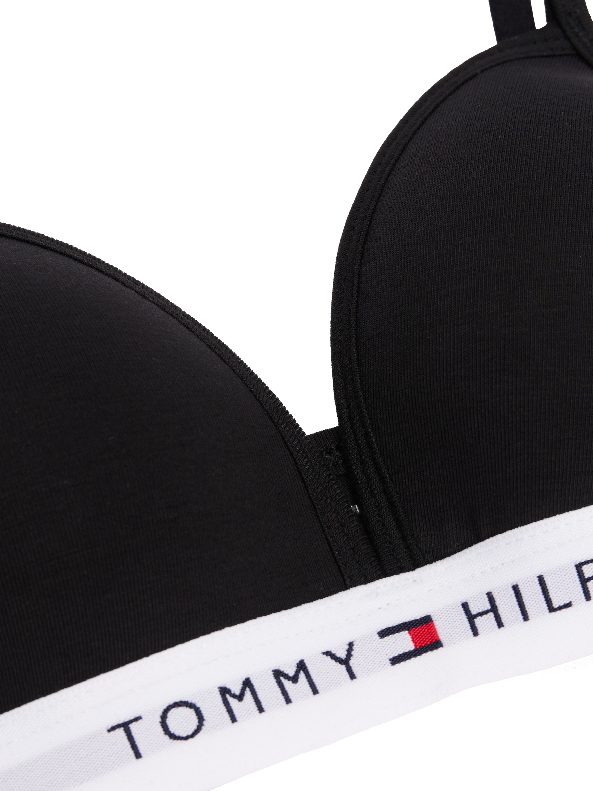 Tommy Hilfiger Underwear Triangel-BH, mit Logobund