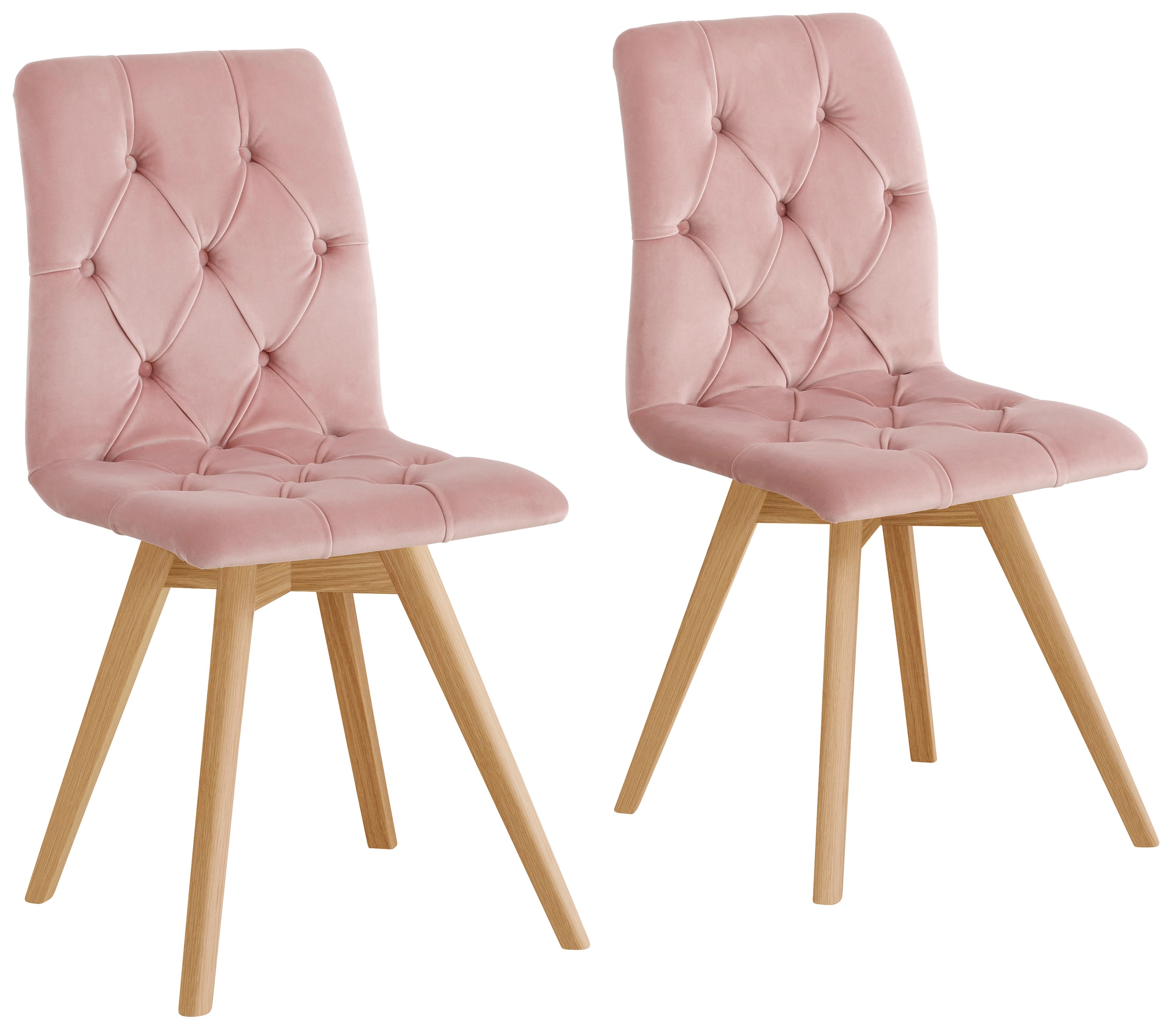 andas Esszimmerstuhl "Rania" (Set) 6 Stk. Samtoptik im 2er/4er/6er Set, Mas günstig online kaufen