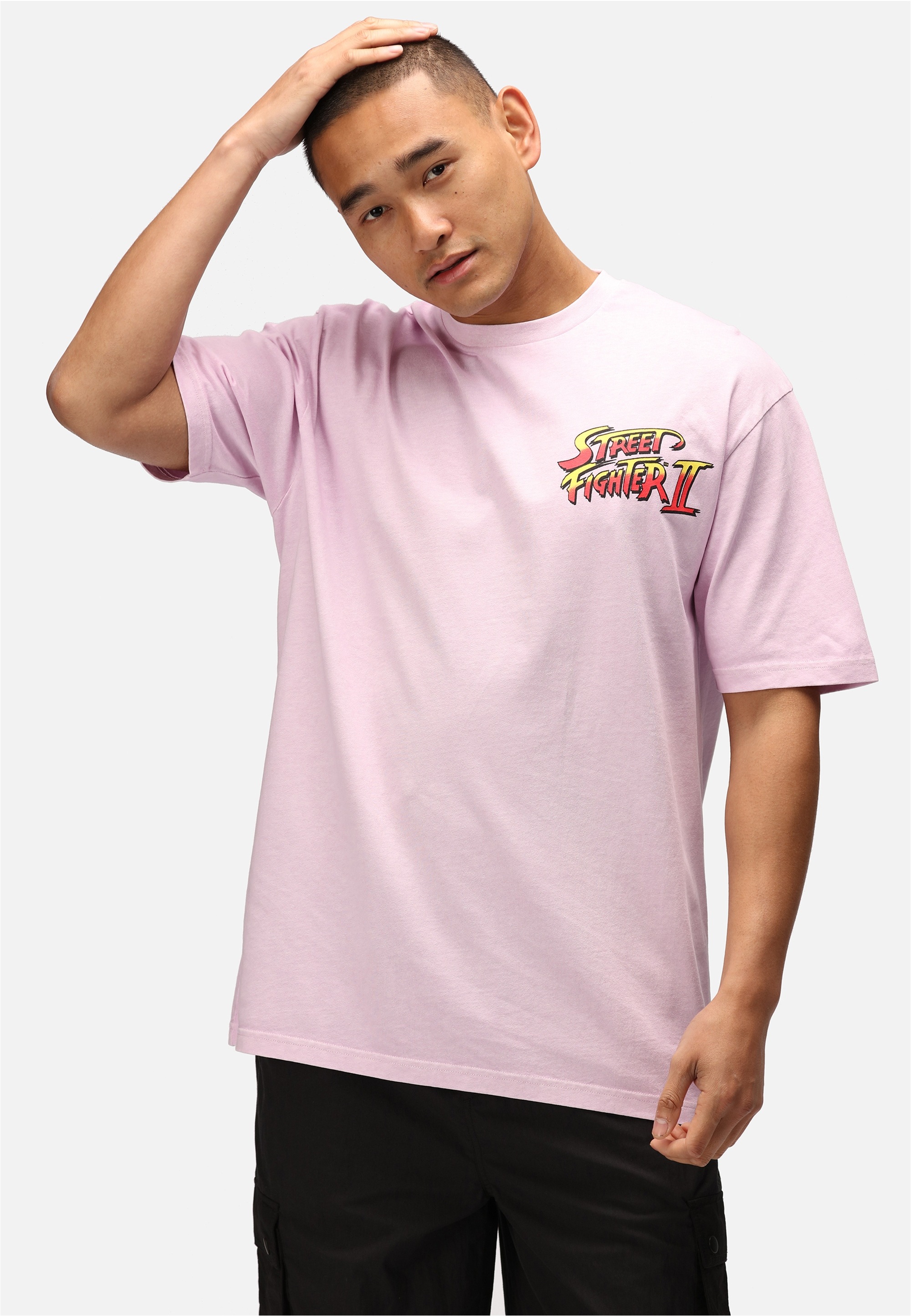 Recovered T-Shirt »Street Fighter Ryu«, (1 tlg.), mit coolem Street Fighter-Print