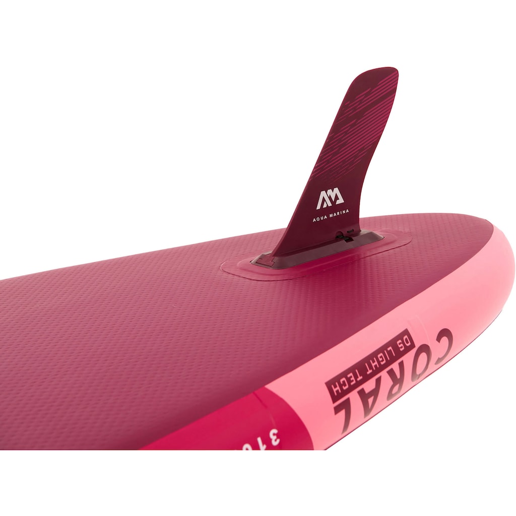 Aqua Marina Inflatable SUP-Board »Coral Stand-Up«, (Set, 7 tlg., mit Paddel, Pumpe und Transportrucksack)