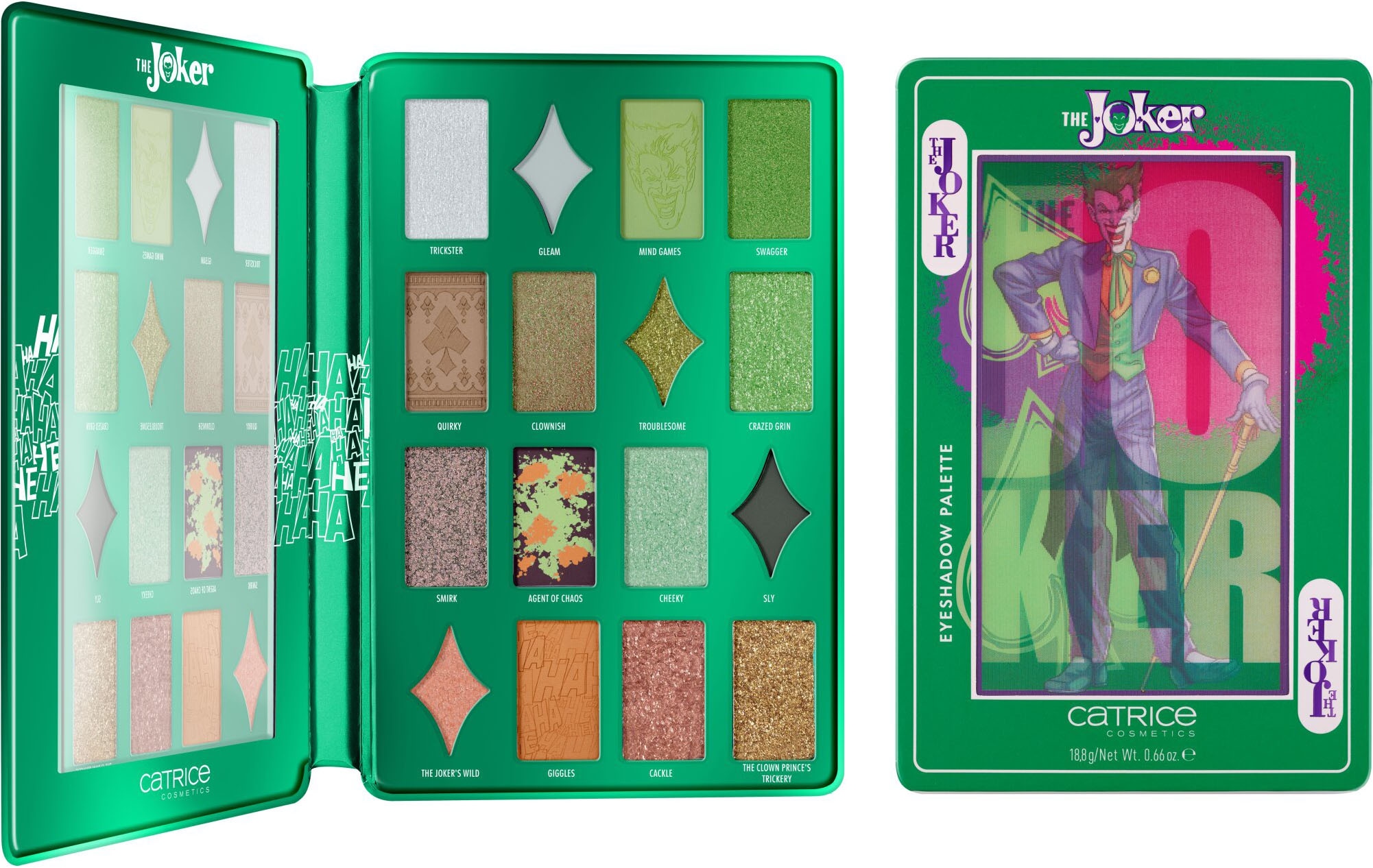 Catrice Lidschatten-Palette »The Joker Eyeshadow Palette«, mit vielfältigen Nuancen