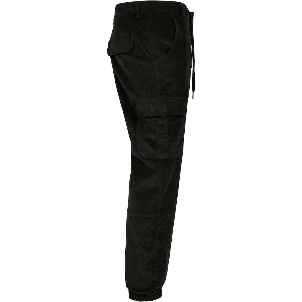 URBAN CLASSICS Jogginghose »Urban Classics Herren Corduroy Cargo Jogging Pants«, (1 tlg.)