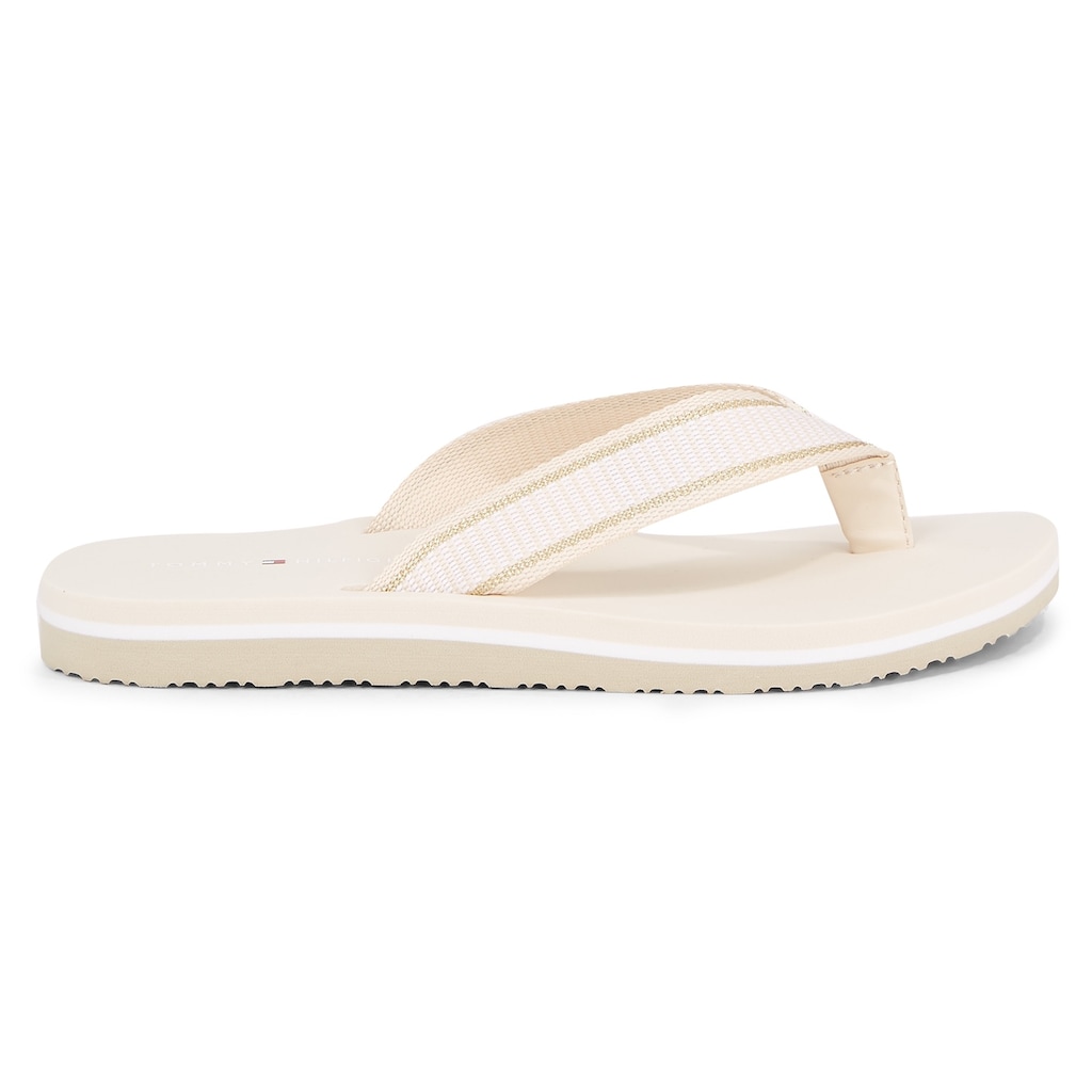 Tommy Hilfiger Zehentrenner »TH WEBBING FLIP FLOP«