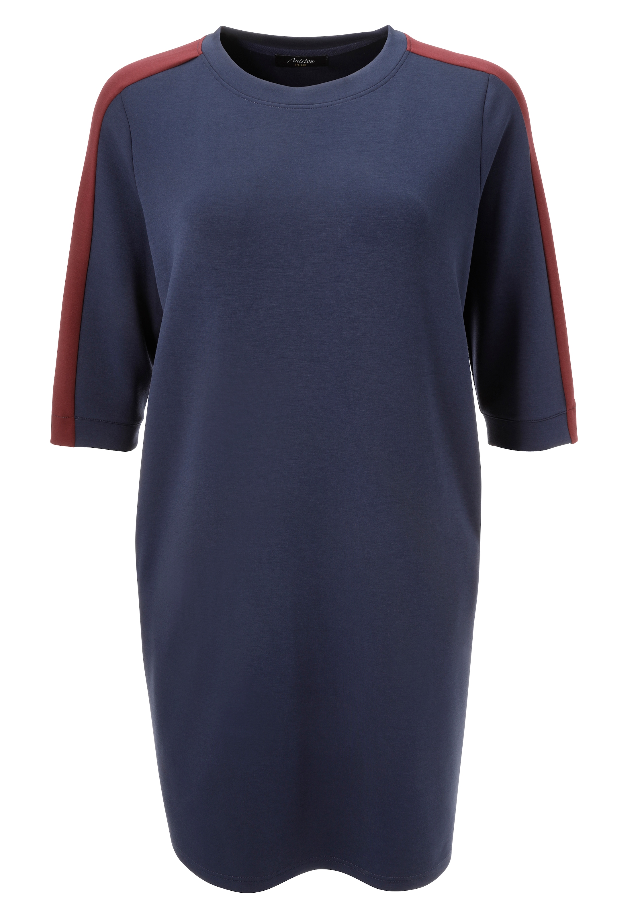 Aniston PLUS Sweatkleid, aus super weichen, elastischen Jersey-Qualität - N günstig online kaufen