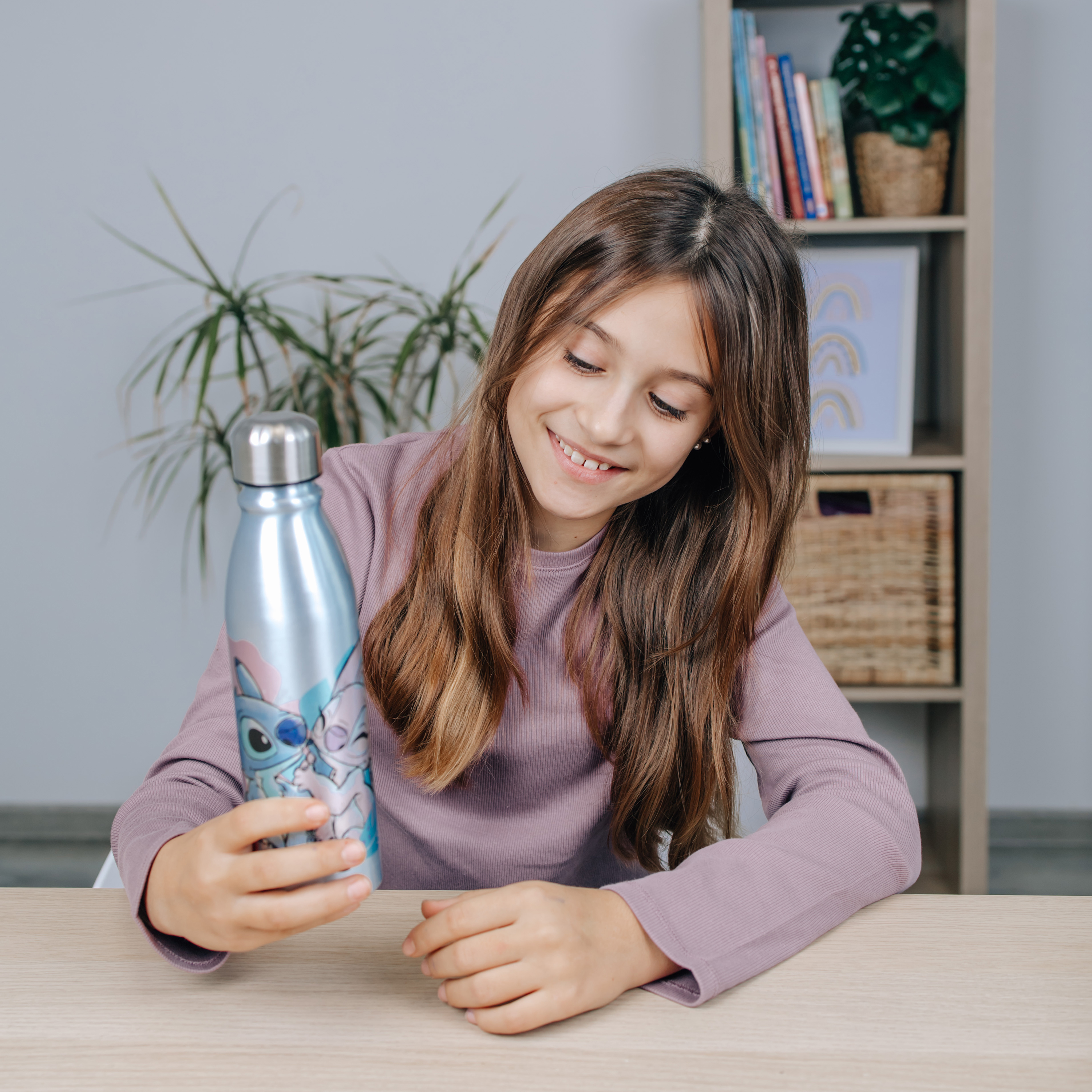 UNDERCOVER Lunchbox »mit Trinkflasche, Stitch« Set, 2 tlg.