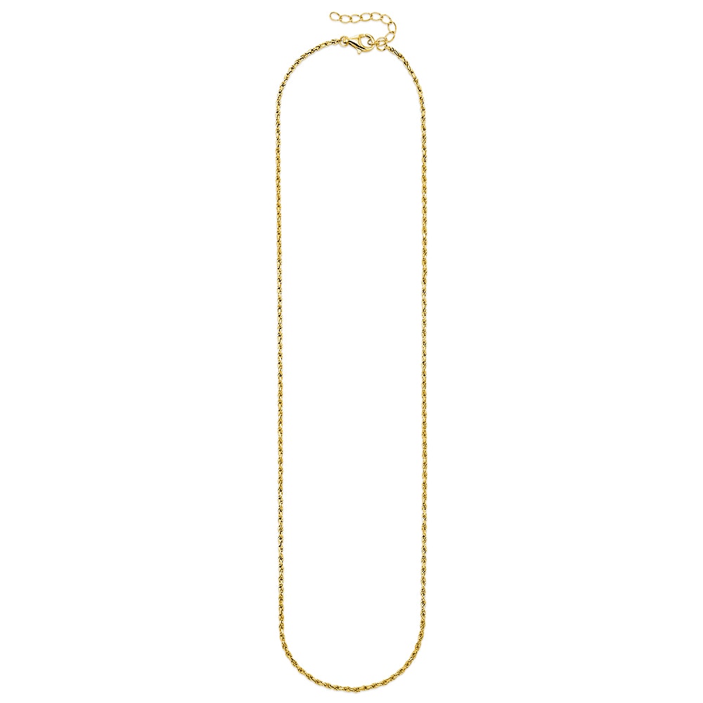 Aniston JEWELRY & WATCHES Collierkettchen »Schmuck, Geschenk, Silberkette gelbgoldfarben vergoldet«