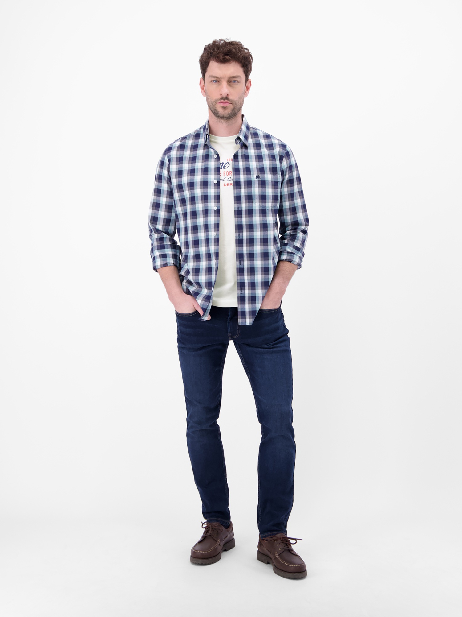 LERROS T-Shirt »T-Shirt in Jersey-Qualität mit Print«