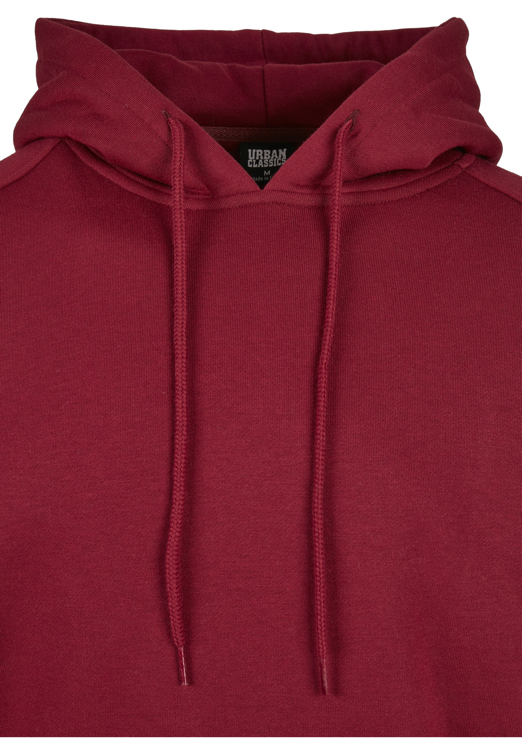 Urban Classics Blank Hoodie Bordeaux XL 2