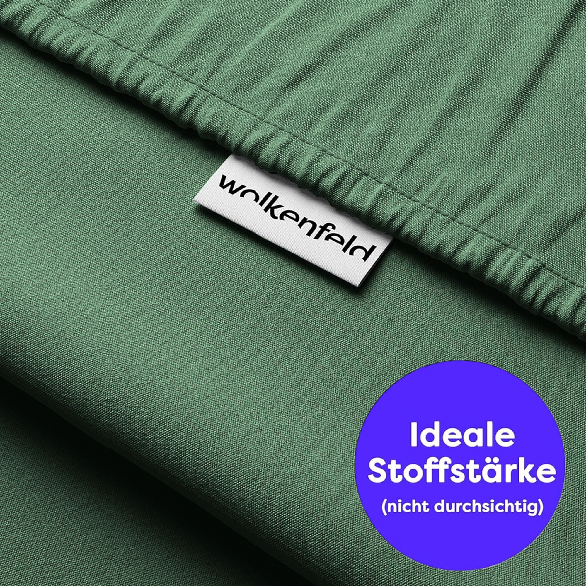 Wolkenfeld Bettwäsche "Renforcé Bettwäsche Baumwolle - Natürlich weiches Sc günstig online kaufen