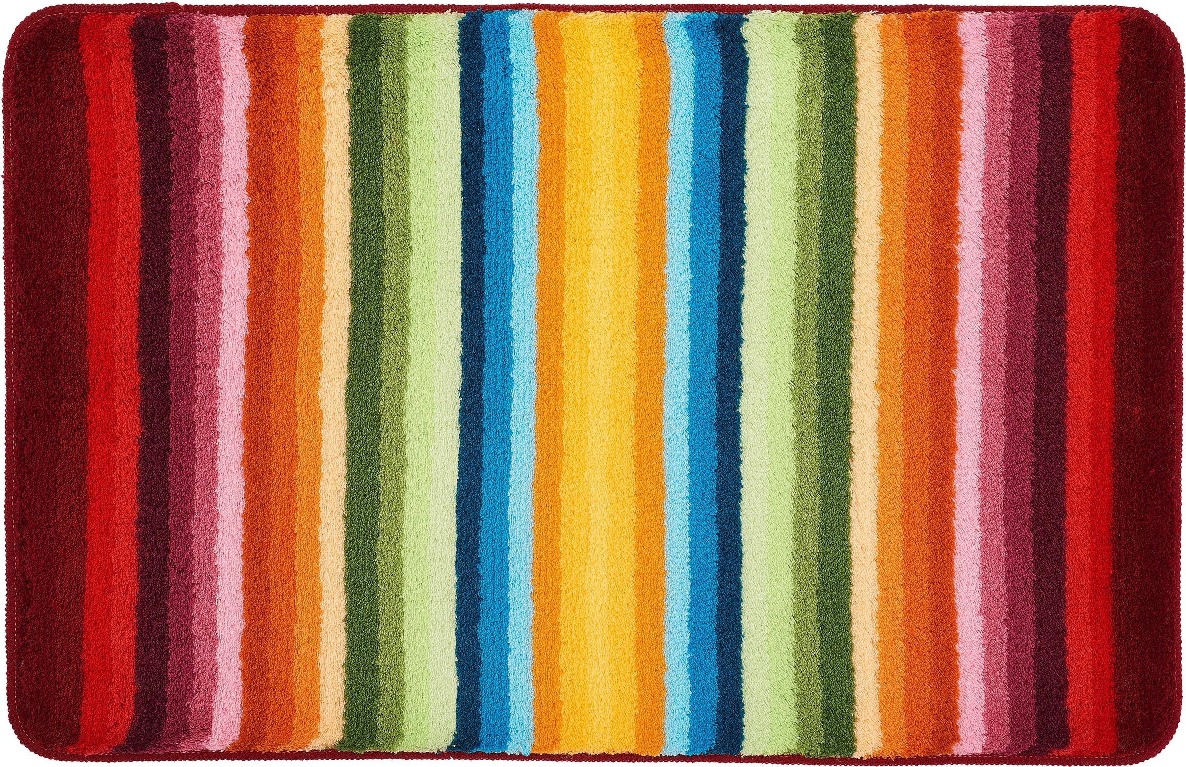 MEUSCH Badematte "Funky" Höhe 18 mm rutschhemmend beschichtet fußbodenheizu günstig online kaufen