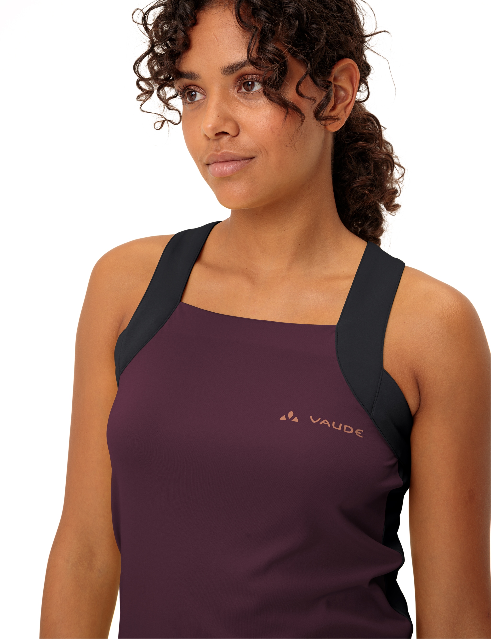 VAUDE Funktionstop "Womens Matera Top" für Radsport, mit zwei Rückentaschen, schnelltrocknend