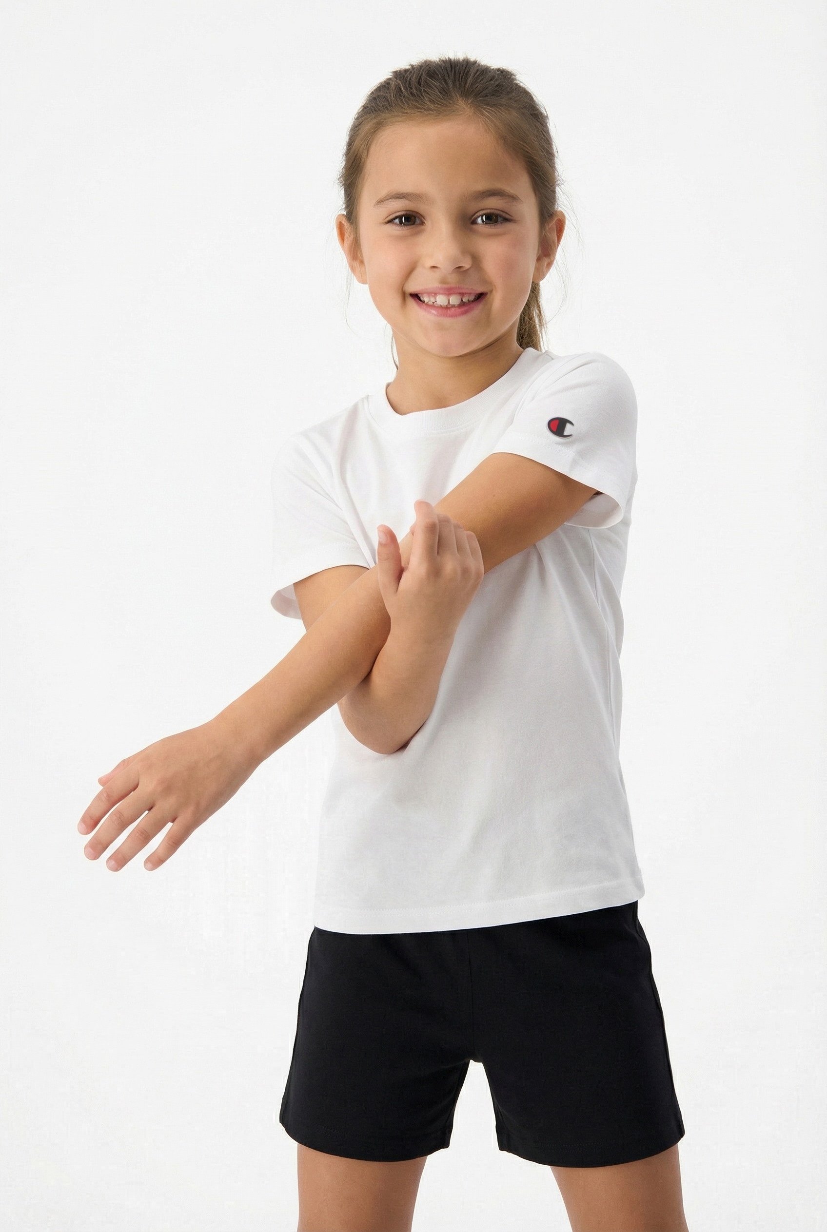 Champion T-Shirt »ICONS 2 pack Crewneck T-Shirt« 2 Stk. für Kinder und Jugendliche, Kurzarm, sportlicher Stil
