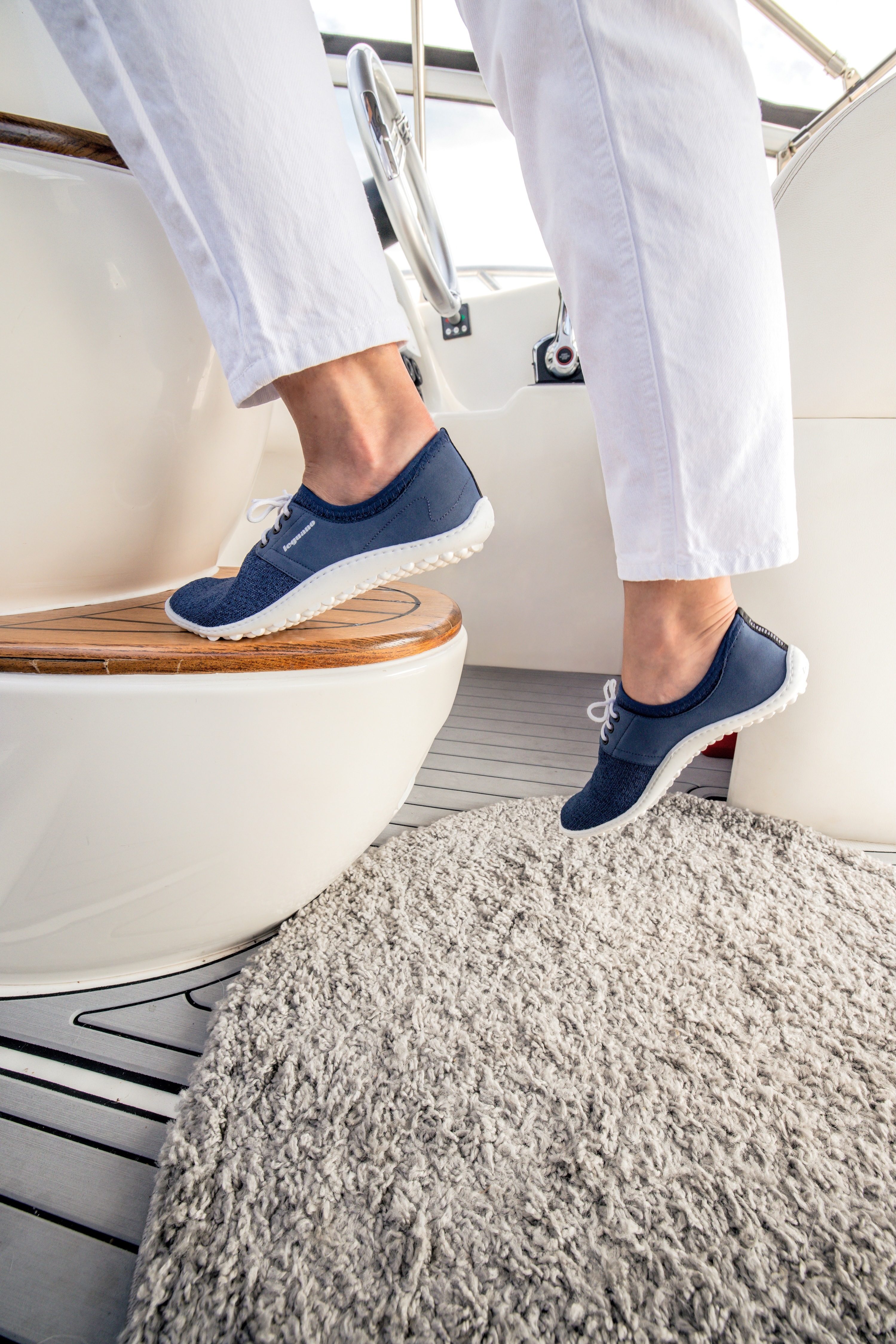 Thumbnail - Leguano Barfußschuh "Juno", Schlupfschuh, Bequemschuh mit speziell entwickelter Halbkugel-Sohle