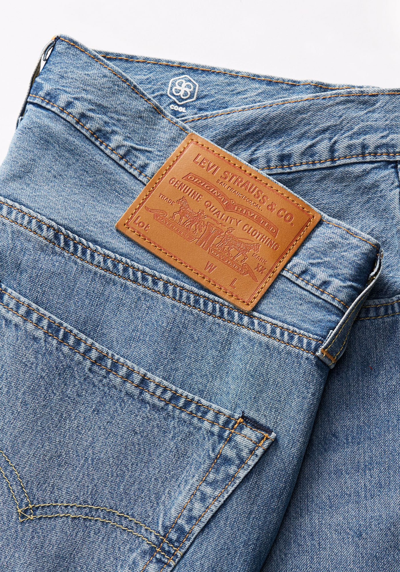 Levi's® Straight-Jeans »501 LEVI'S ORIGINAL«, mit Markenlabel