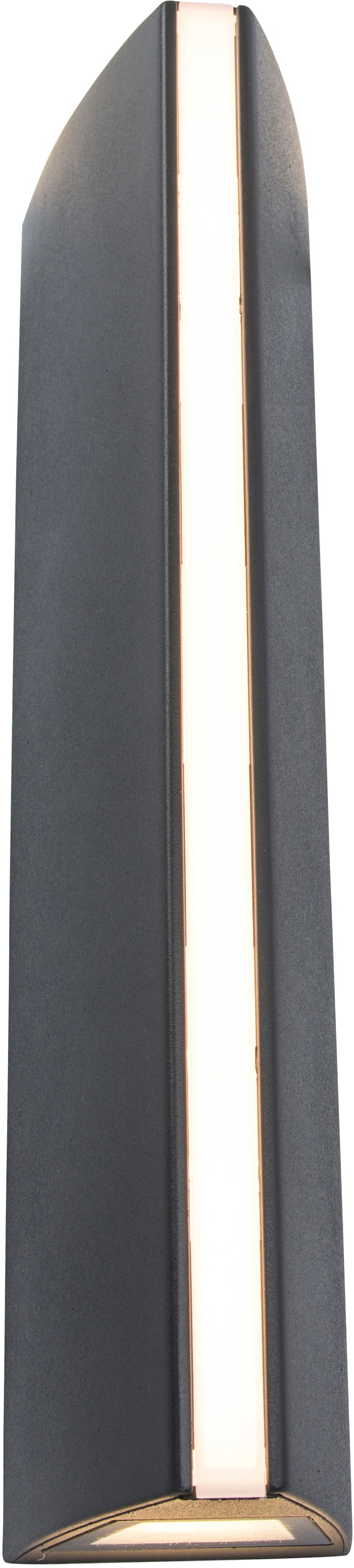 LUTEC LED Außen-Wandleuchte LEO 5192701335, LED-Modul, 1 St., Warmweiß