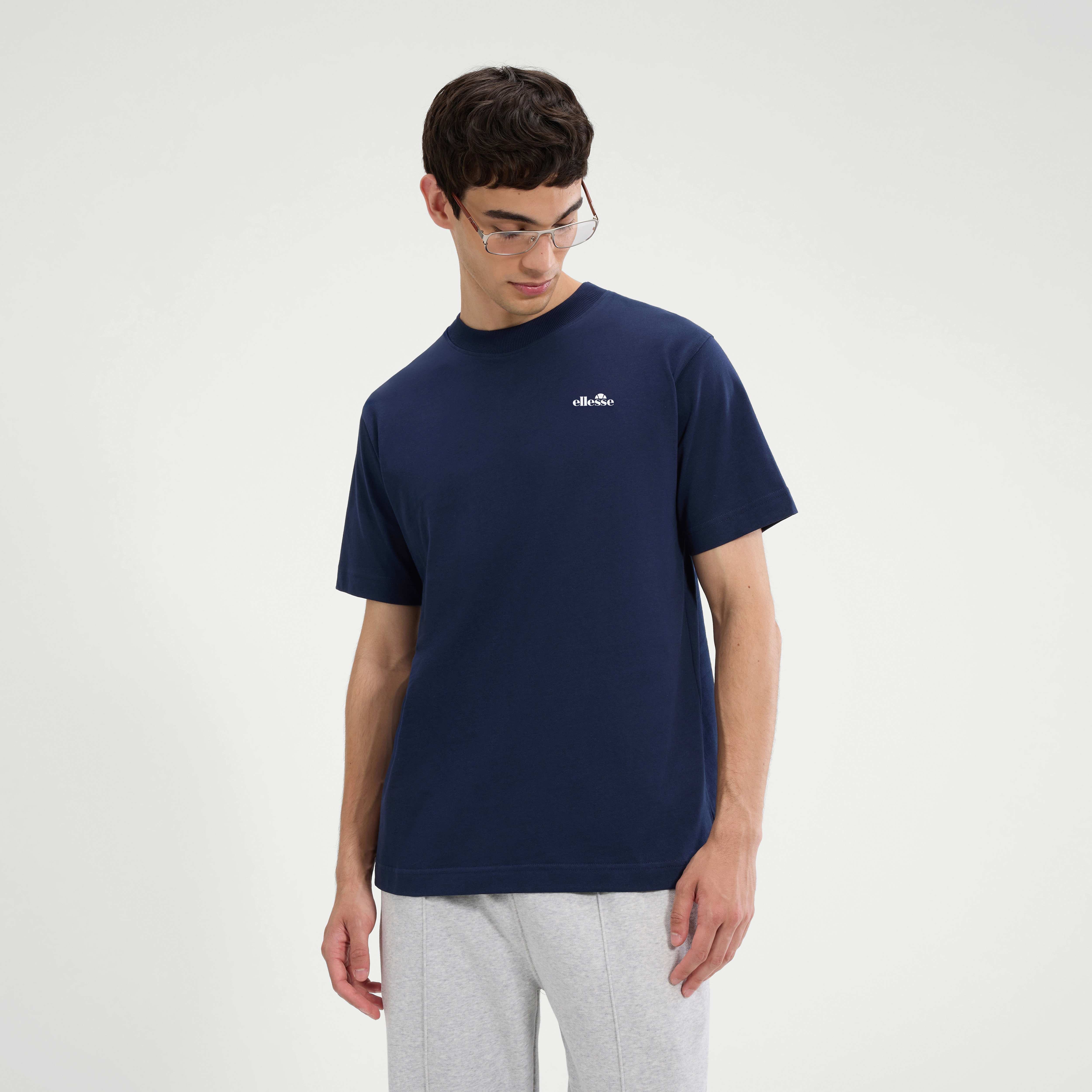 Ellesse T-Shirt "ACCIANO T-SHIRT" Kurzarm, mit Rundhalsausschnitt, ohne Verschluss, aus Baumwolle