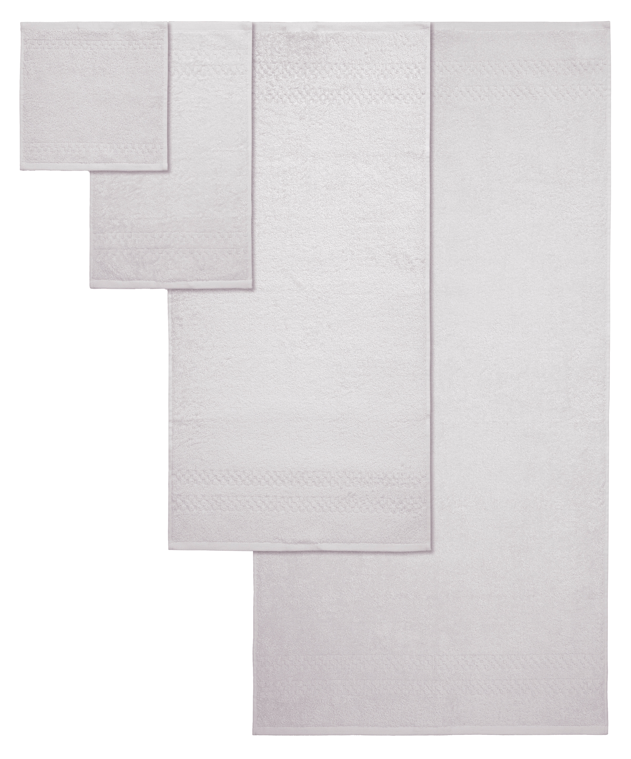 Home affaire Handtuch Set »Regona, auch als 10 tlg Set, Serie, Premium Handtücher, 500 gr/m²«, (10 St., 2 Duschtücher 70 x 140 cm-4 Handtücher 50 x 100 cm-2 Gästetücher 30 x 50 cm-2 Seiftücher 30 x 30 cm), 100% Baumwolle