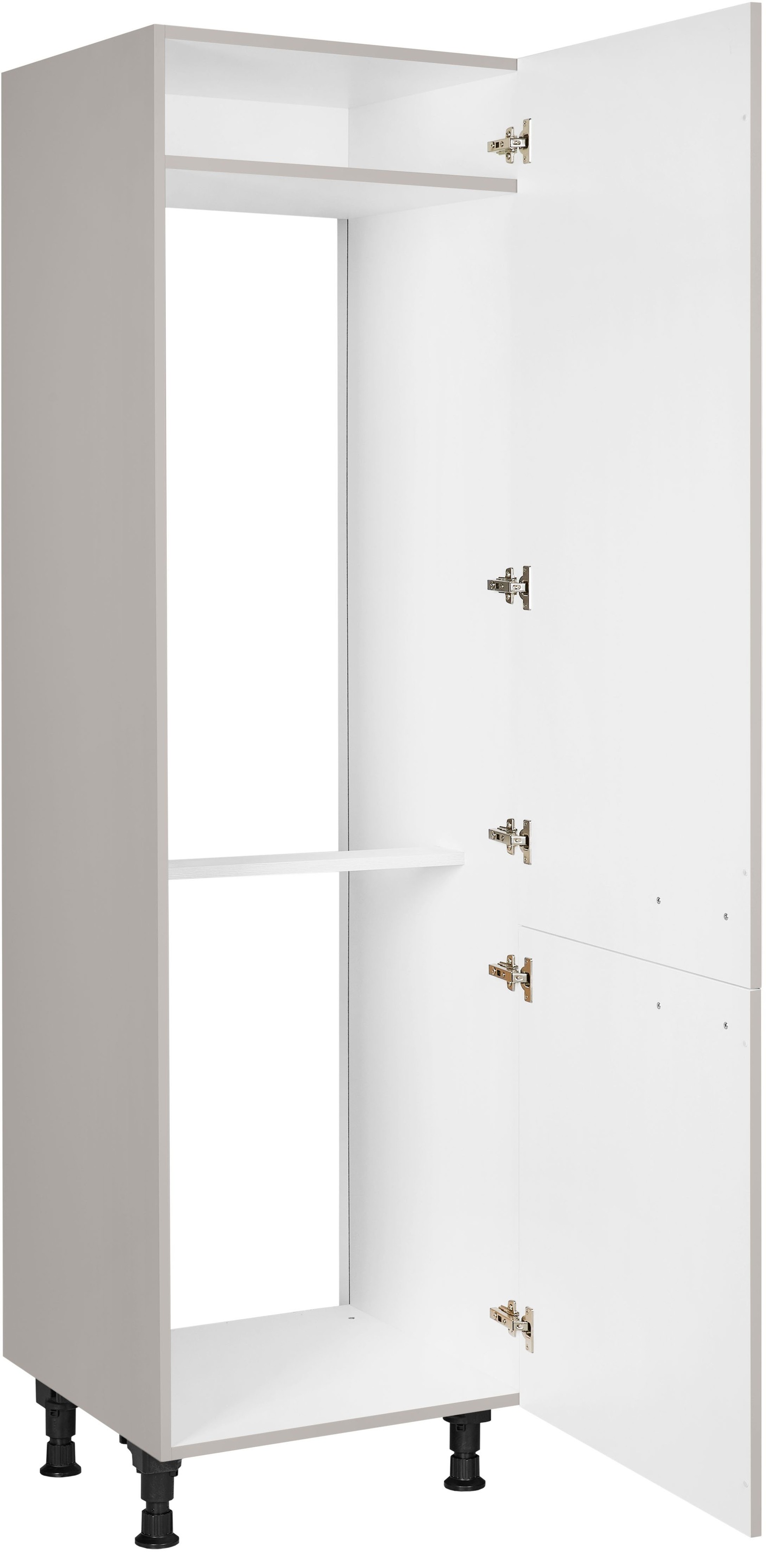 nobilia® Kühlmodul »"Touch", für ein Kühl- und Gefrierschrank, Ausrichtung wählbar« vormontiert, Ausrichtung wählbar, Breite/Höhe: 60/216,6 cm