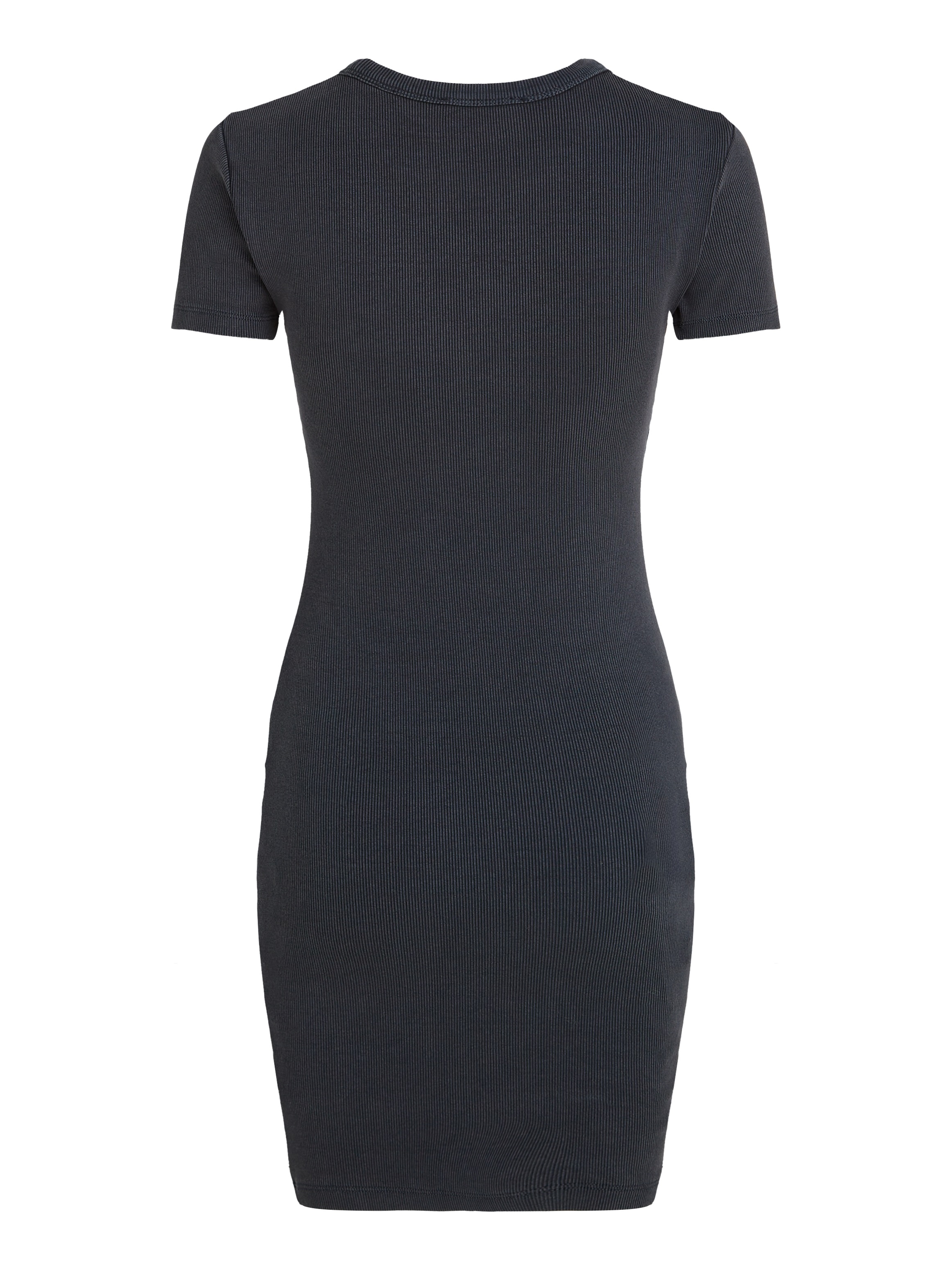 Calvin Klein Jeans Shirtkleid "WASHED WOVEN LABEL RIB DRESS", in gewaschene günstig online kaufen