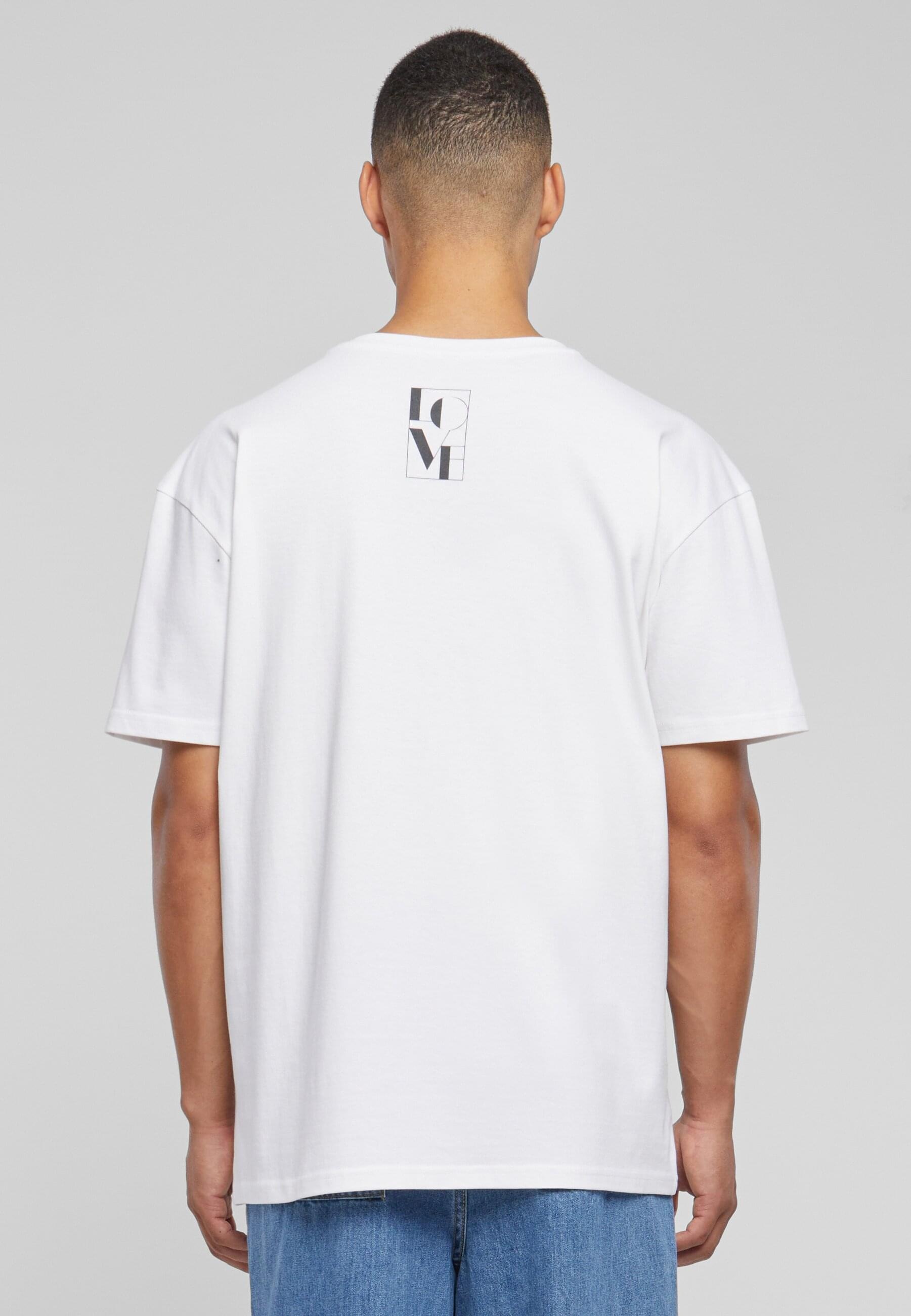 Merchcode T-Shirt »Merchcode Herren Love Heavy Oversized Tee«, (1 tlg.)