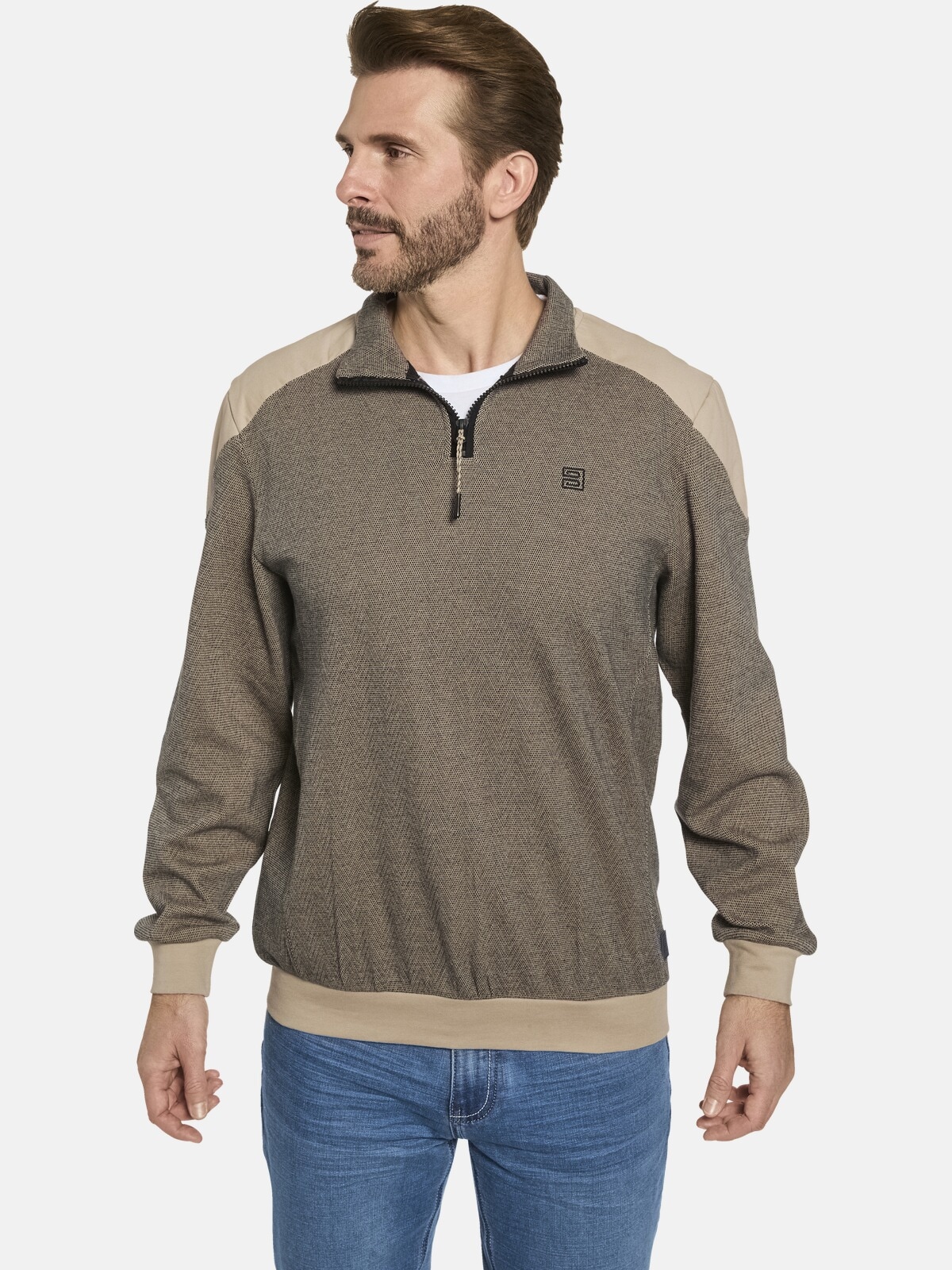 Funktionsshirt »Sweatshirt MODATERRA«, (1 tlg.), mit Kontrastdetails