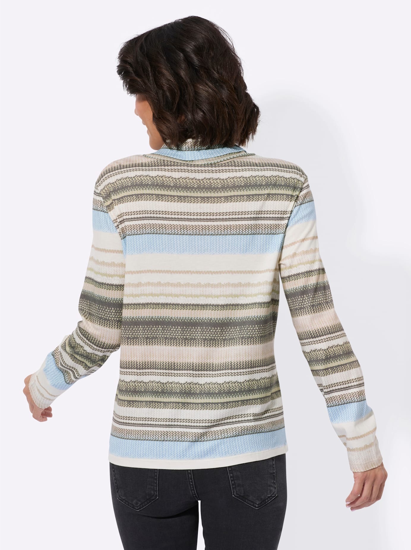 Casual Looks Rollkragenshirt "Rollkragen-Shirt", (1 tlg.) günstig online kaufen