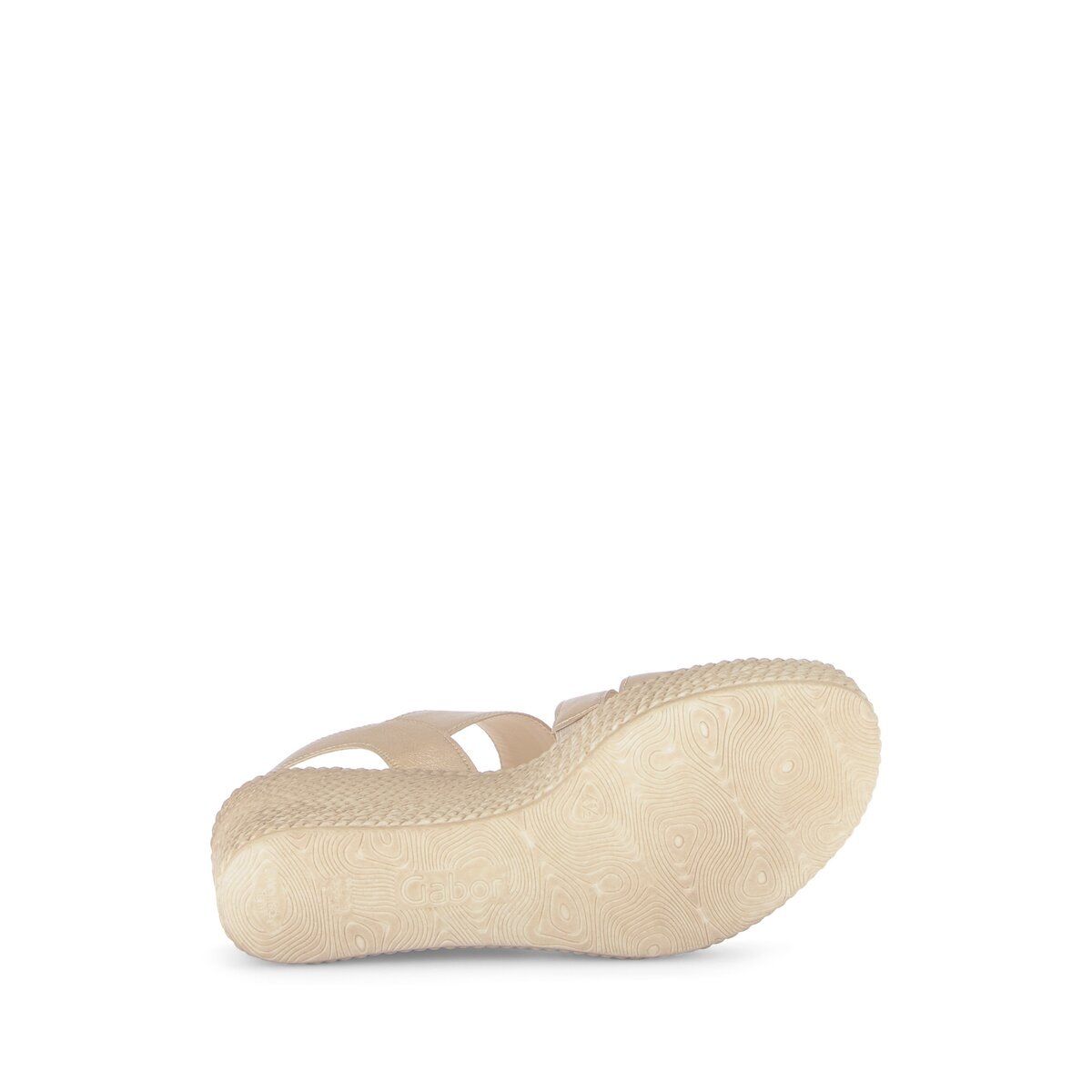 Gabor Wedge Sandal Gold 35.5 3