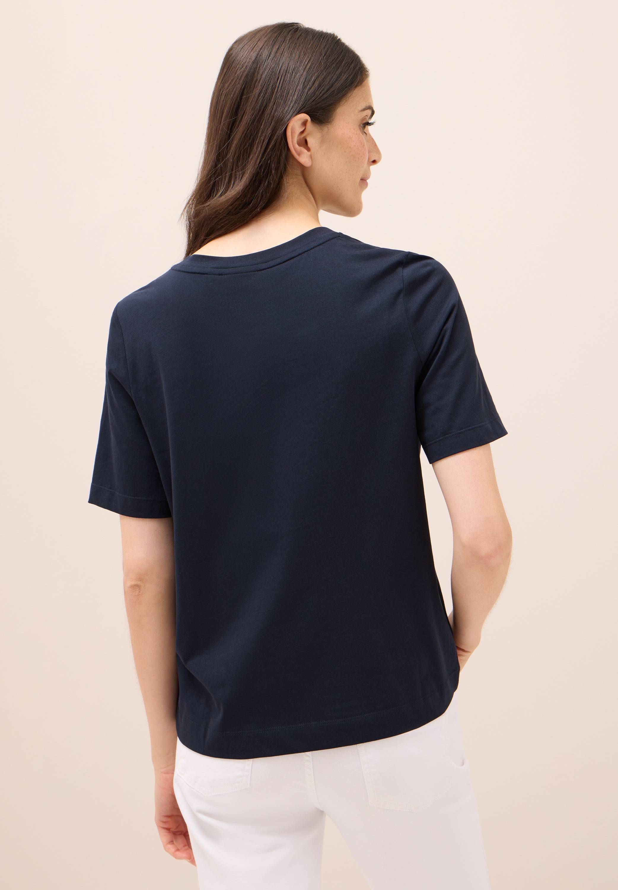 Cecil T-Shirt, aus reiner Baumwolle günstig online kaufen